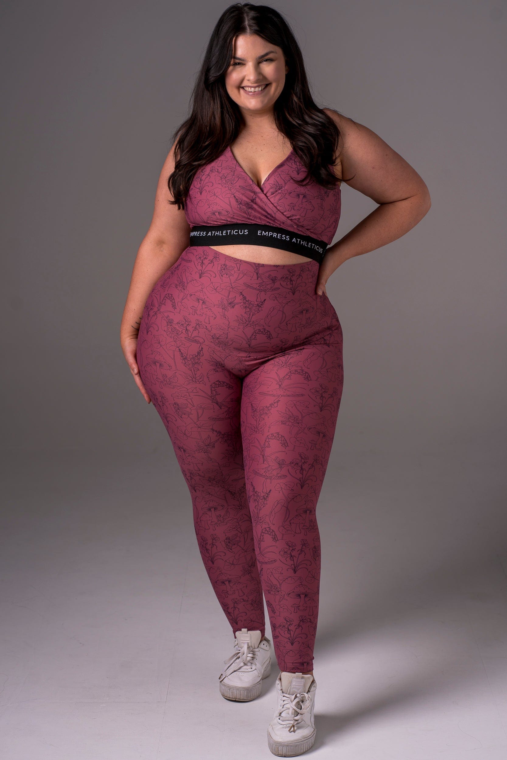 Fairy Garden Dynamic Extra High Waisted Ankle Biter Leggings