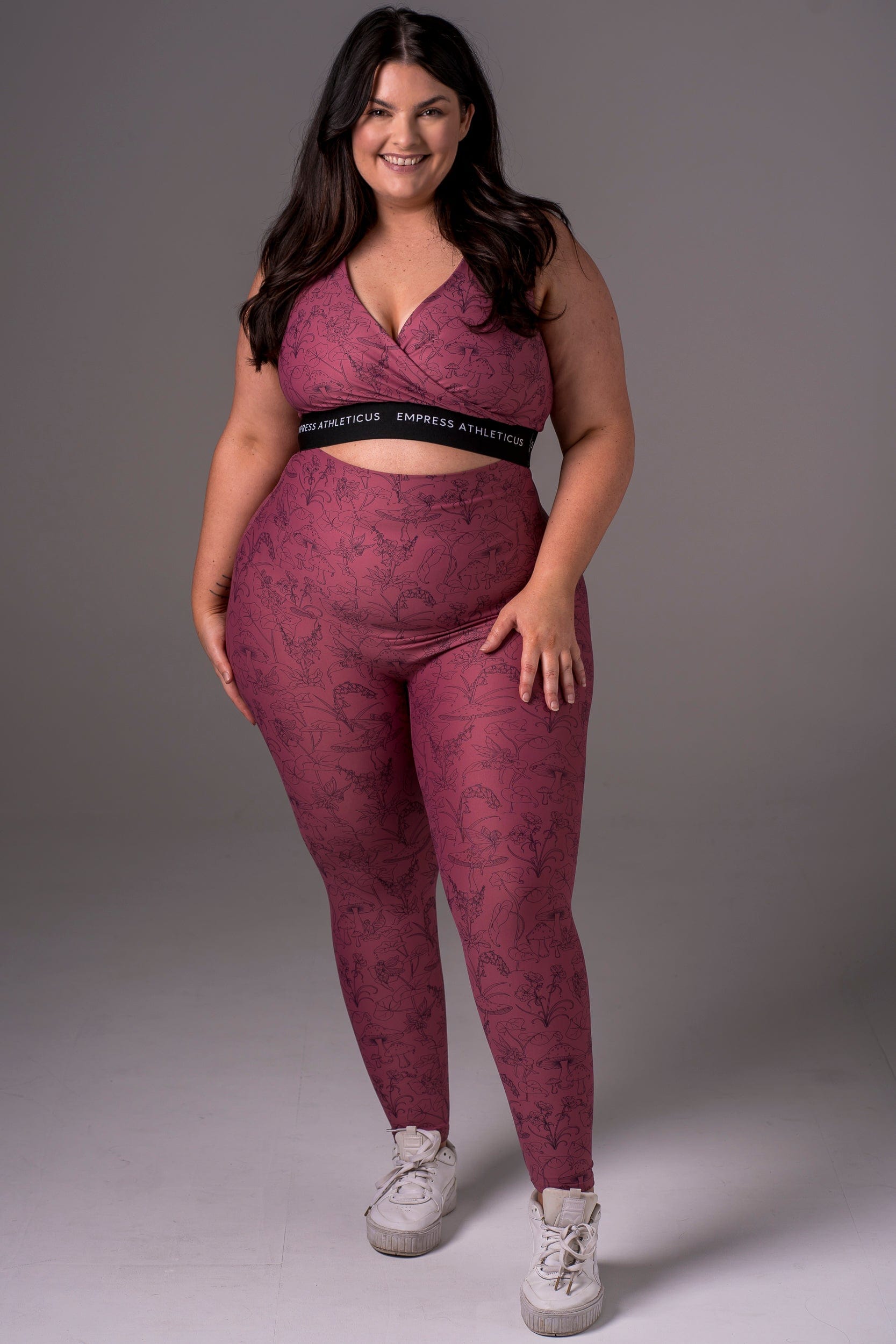 Fairy Garden Dynamic Extra High Waisted Ankle Biter Leggings