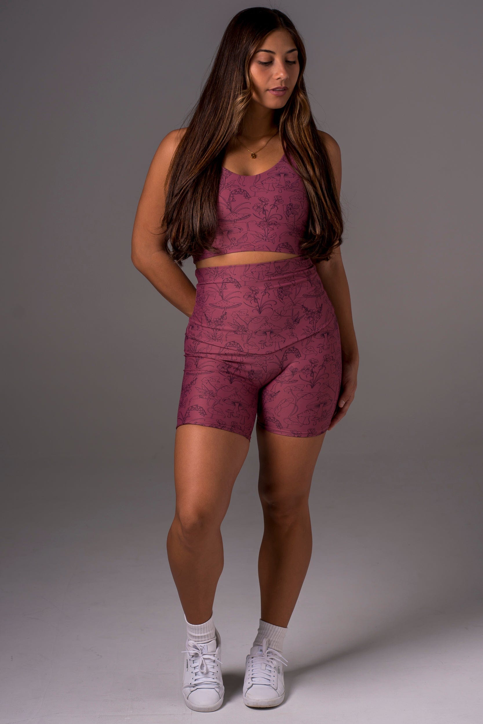 Fairy Garden Dynamic Extra High Waisted Booty Shorts