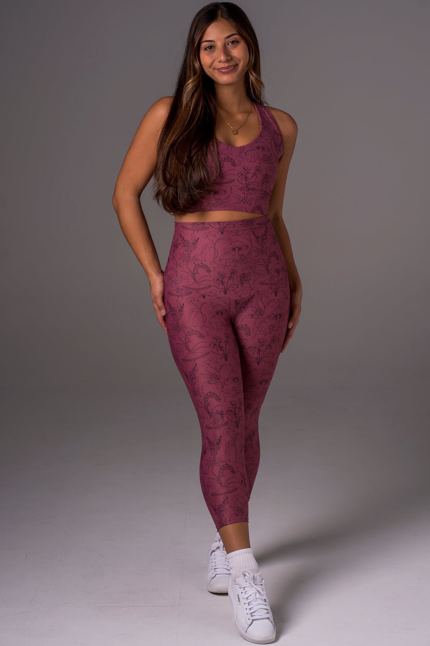 Fairy Garden Dynamic Extra High Waisted Capri Leggings