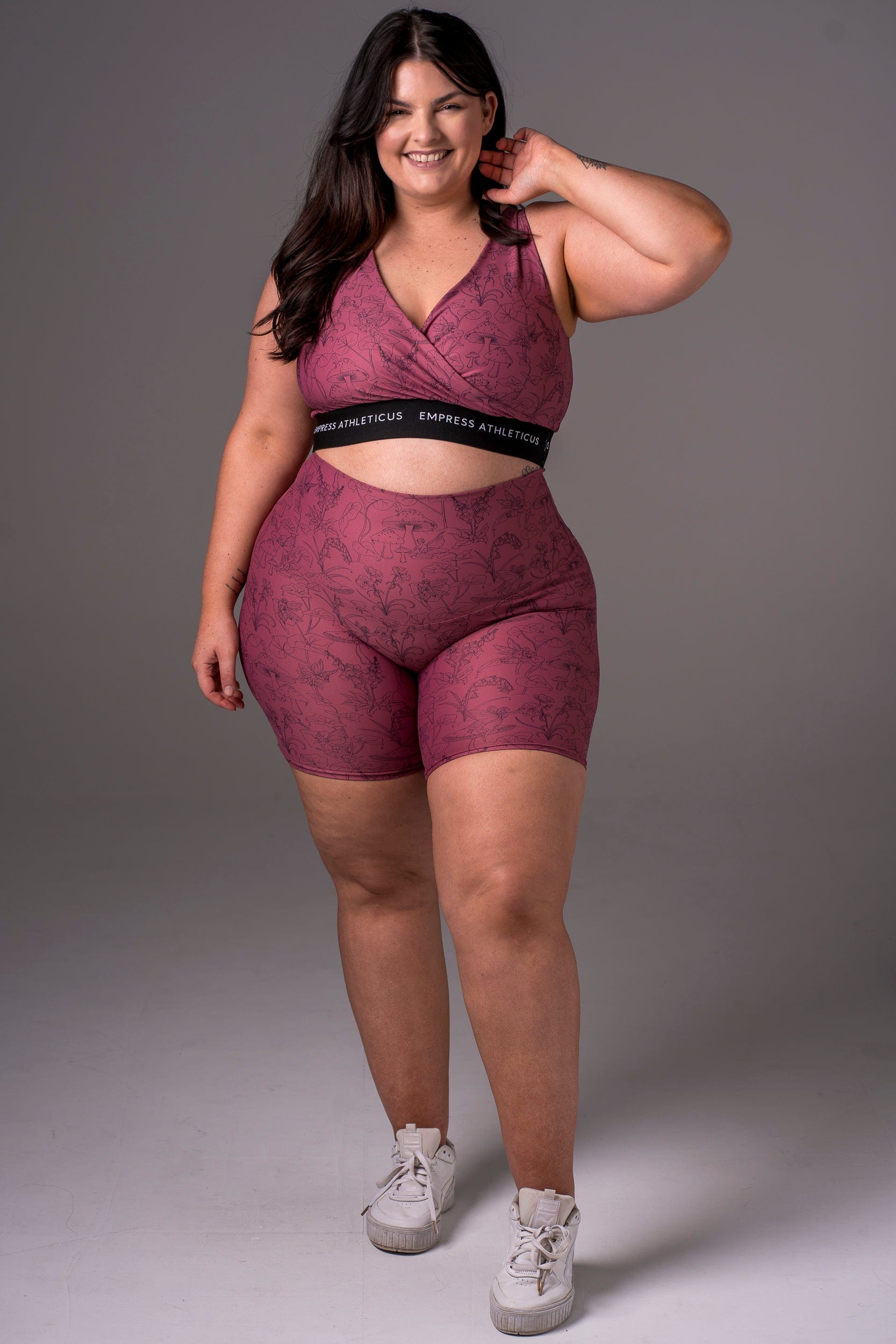 Fairy Garden Dynamic High Waisted Booty Shorts