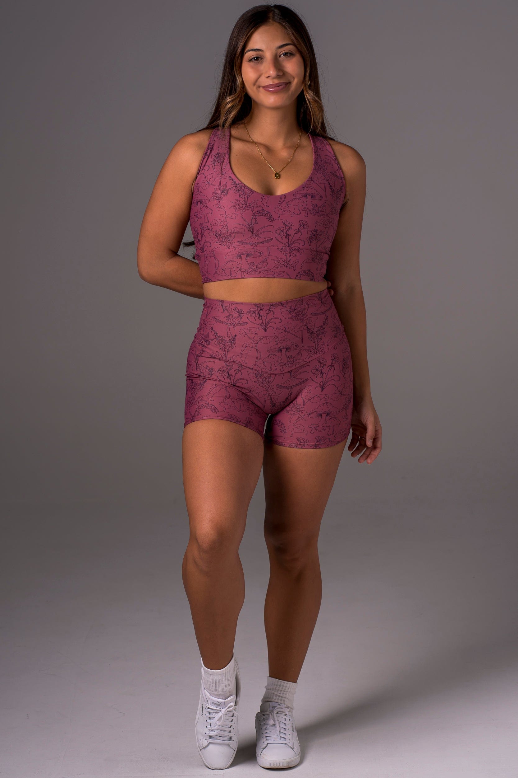 Fairy Garden Dynamic High Waisted Shorties