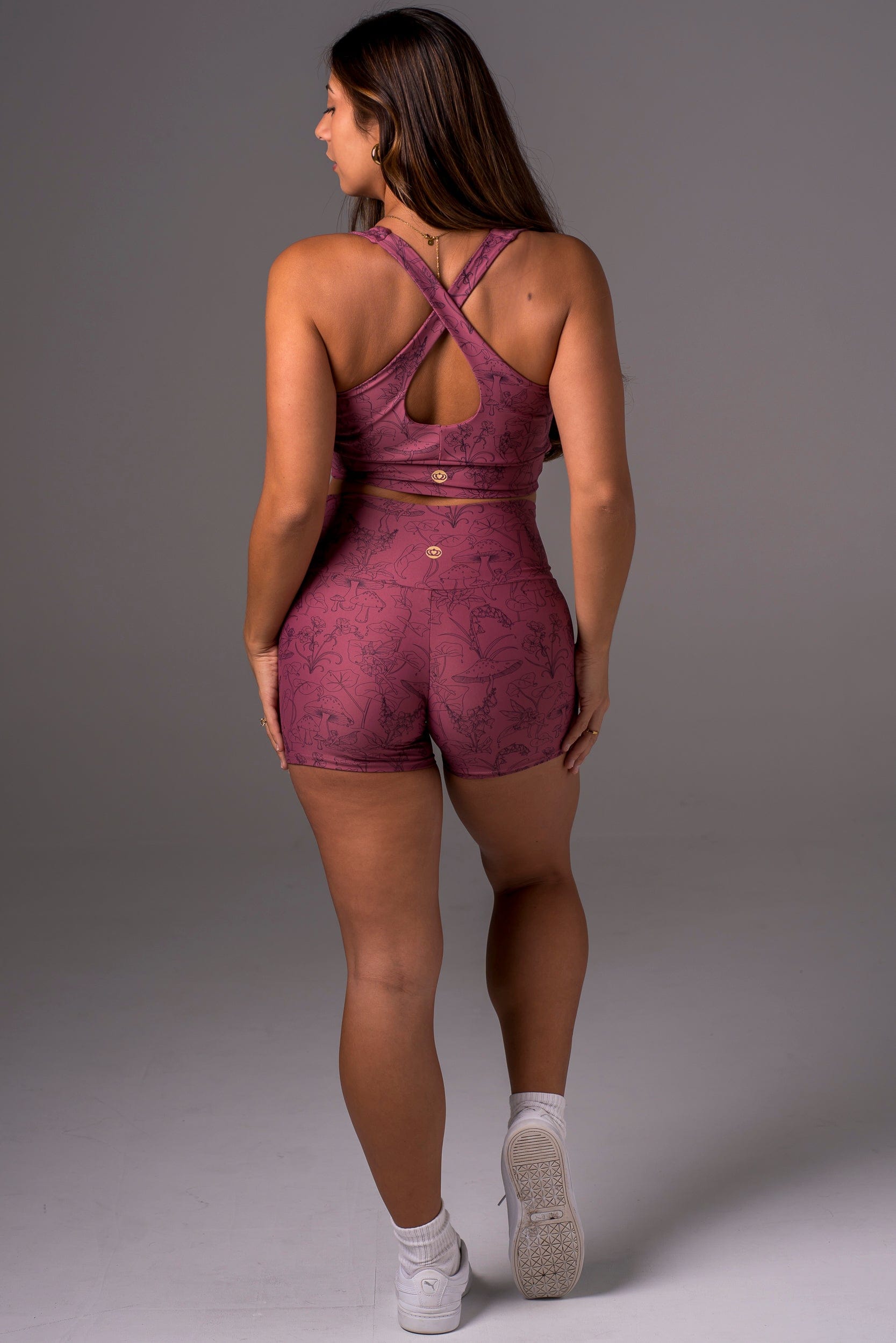 Fairy Garden Dynamic High Waisted Shorties
