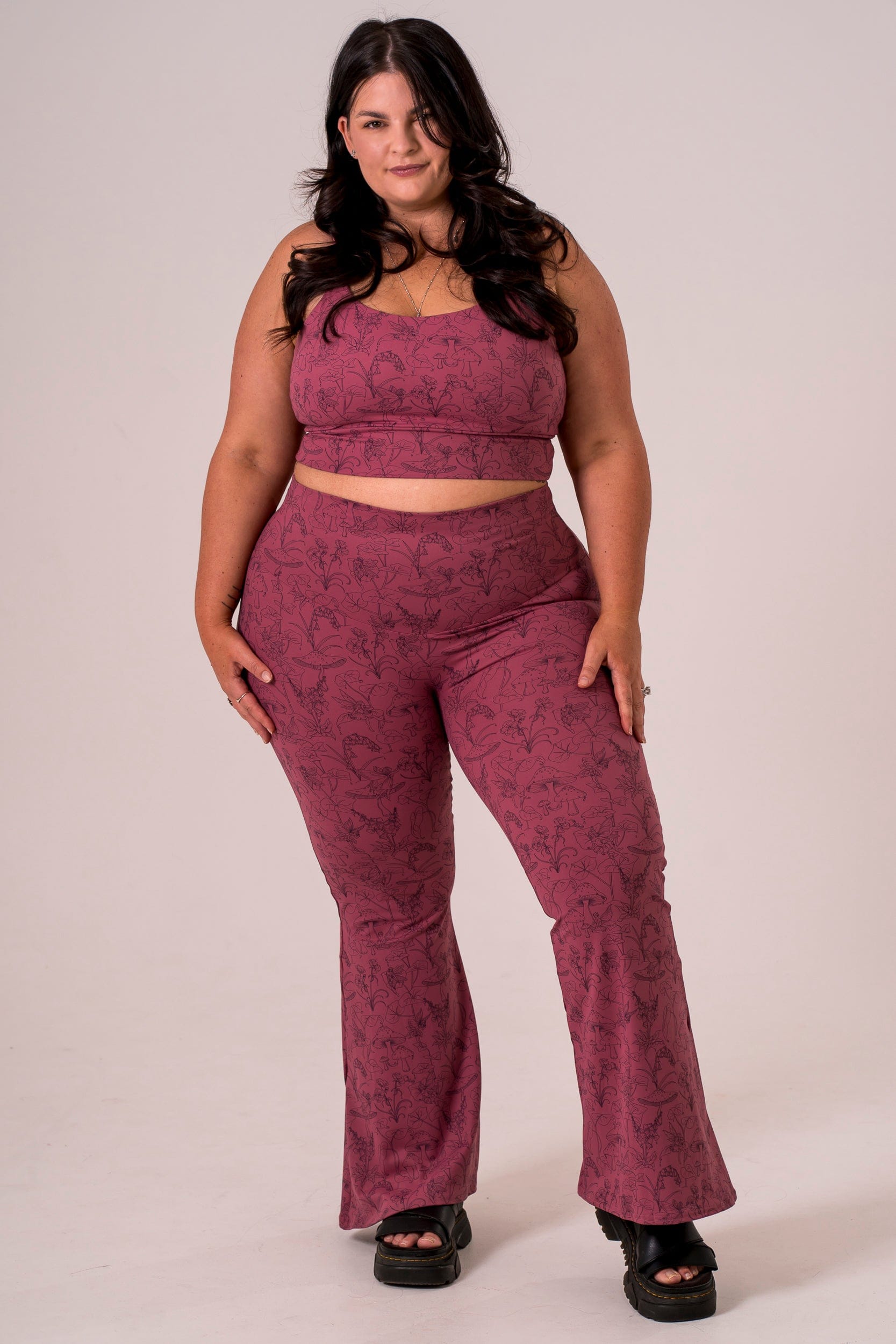 Fairy Garden Luxe Pocket Yoga Pants