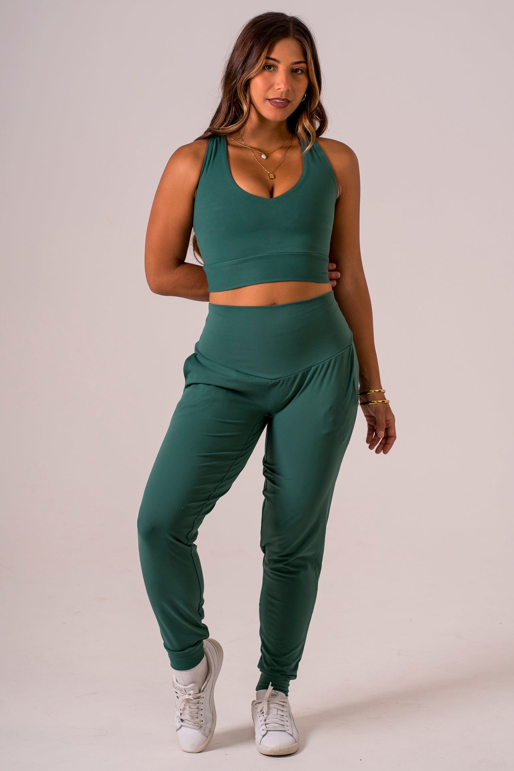 Forest Luxe Long Jogger