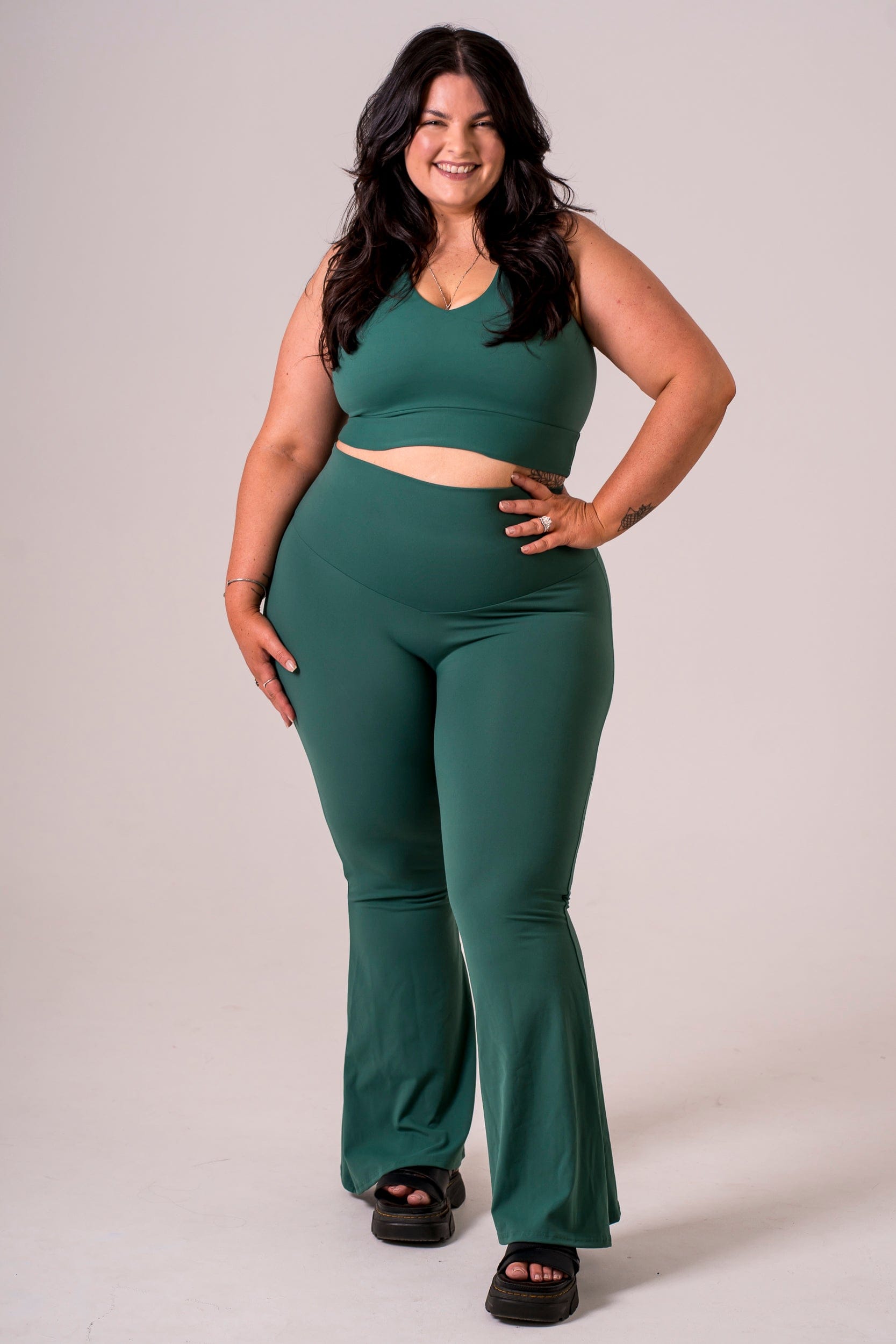 Forest Flare Yoga Pants | Yoga & Comfort | Empress
