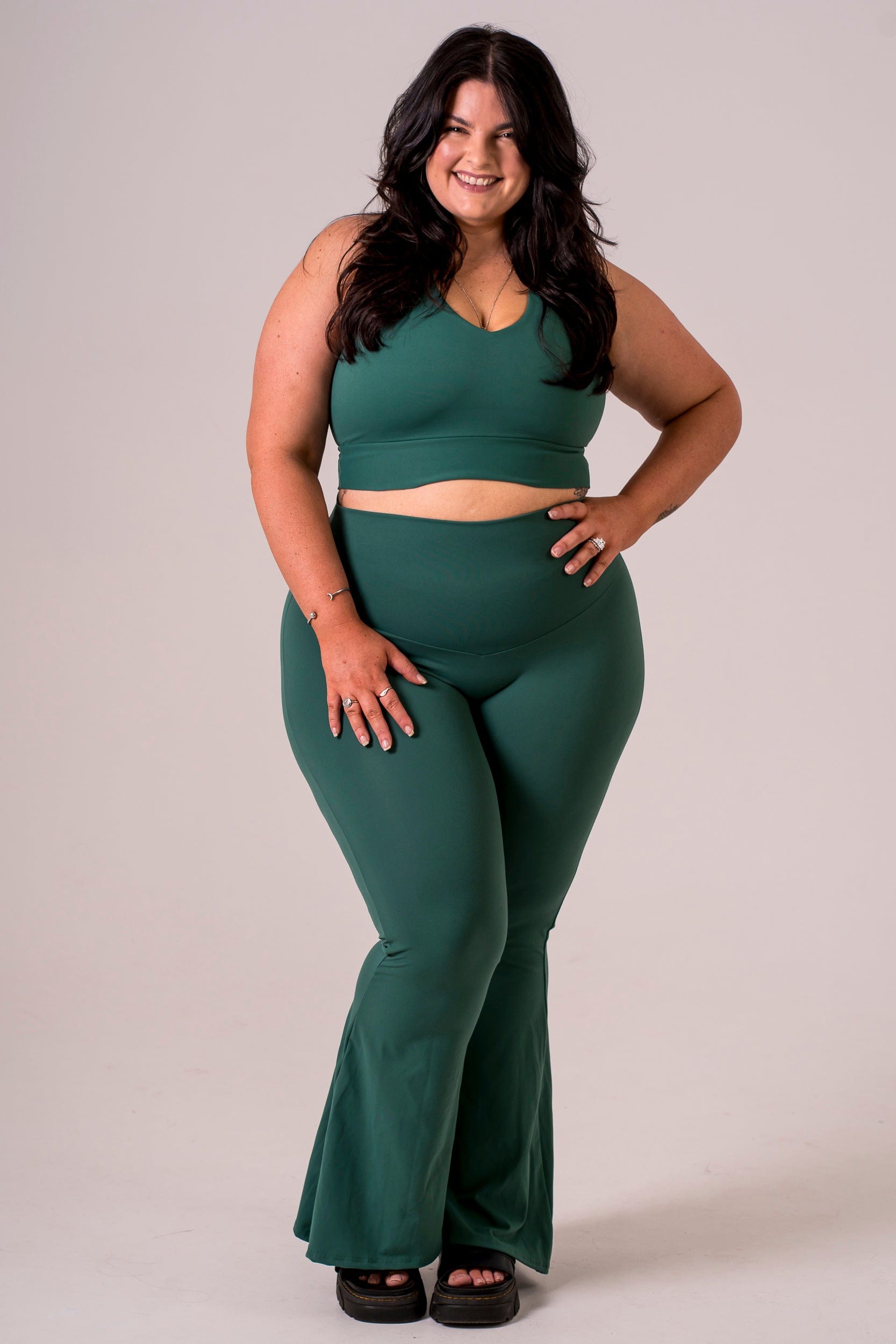 Forest Flare Yoga Pants | Yoga & Comfort | Empress