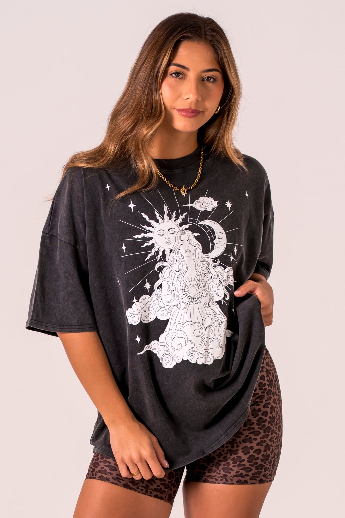Goddess Boxy Oversized T-Shirt