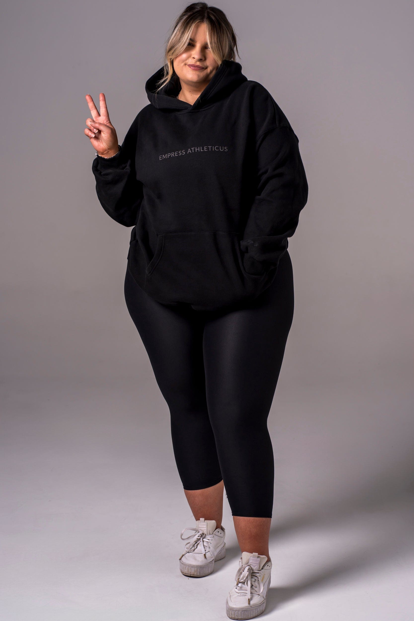 Kind Vibes Only Black Hoodie