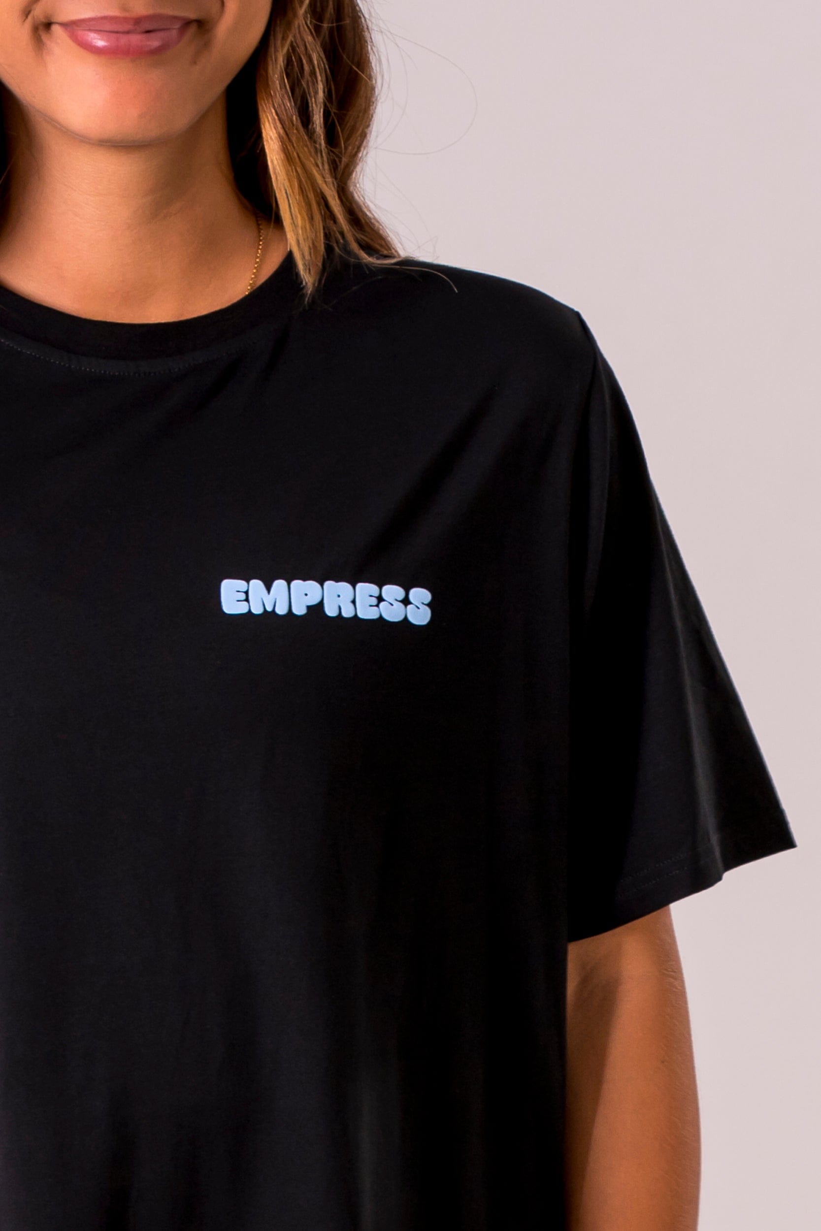 Kindness Black Oversized T-Shirt