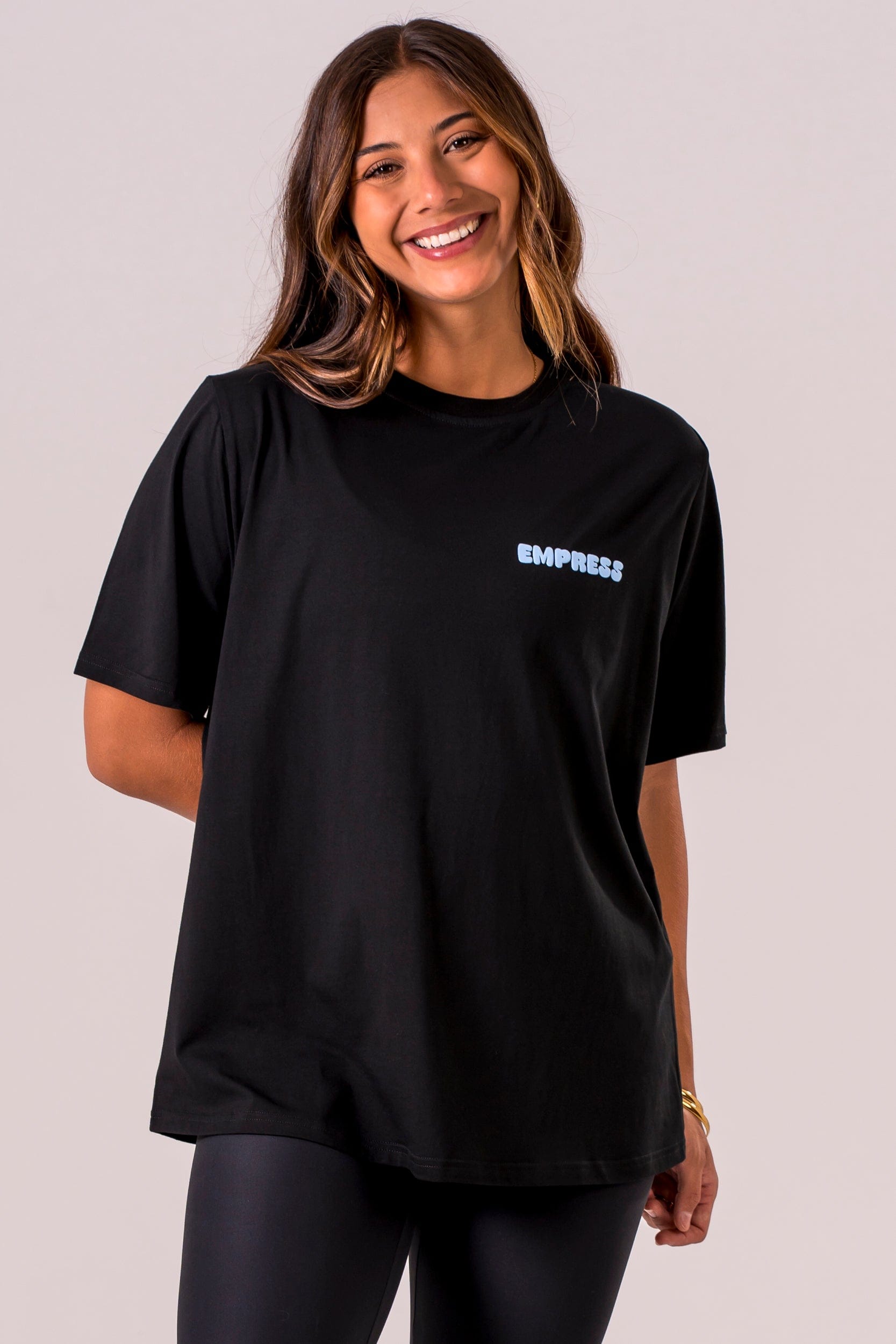 Kindness Black Oversized T-Shirt