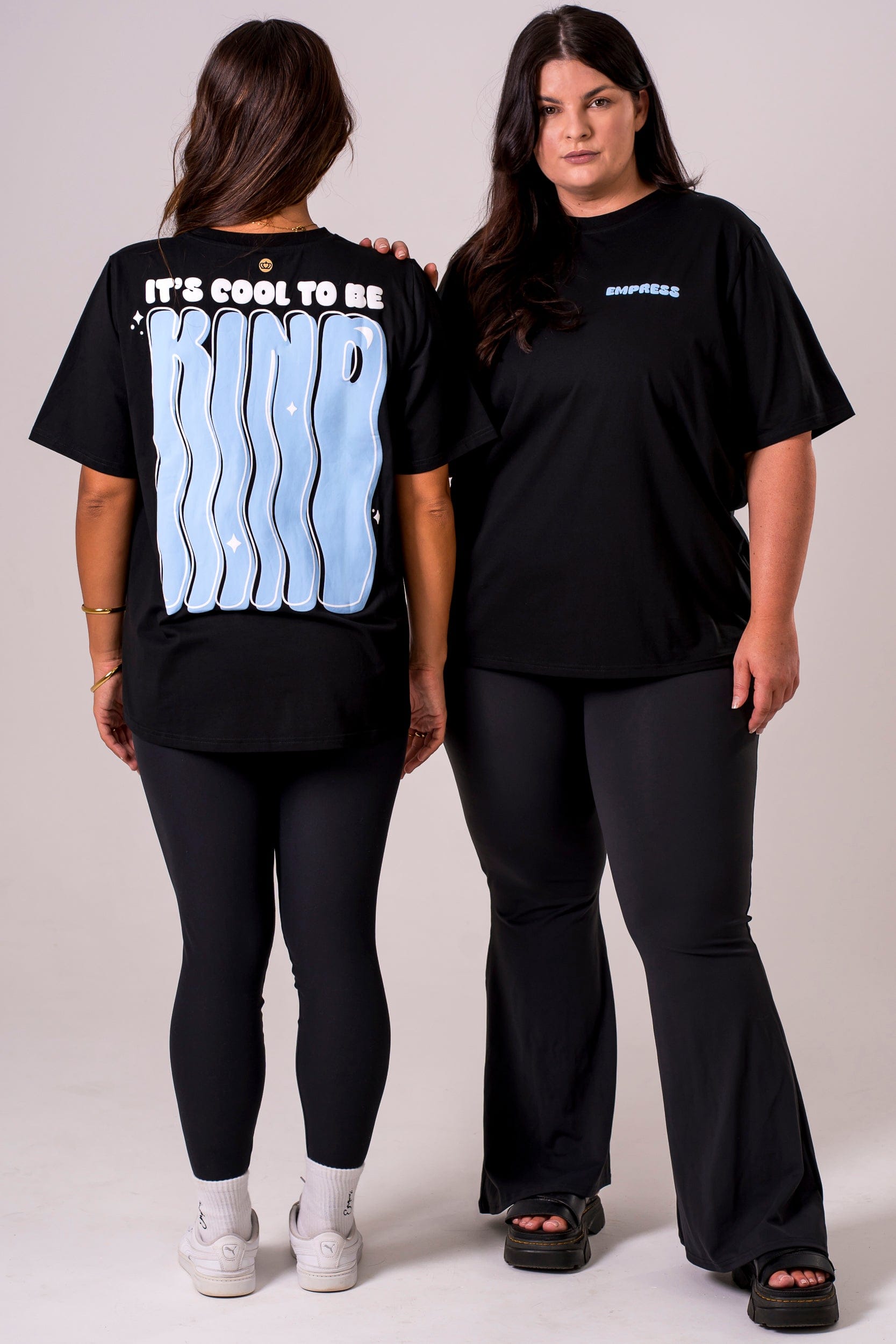 Kindness Black Oversized T-Shirt