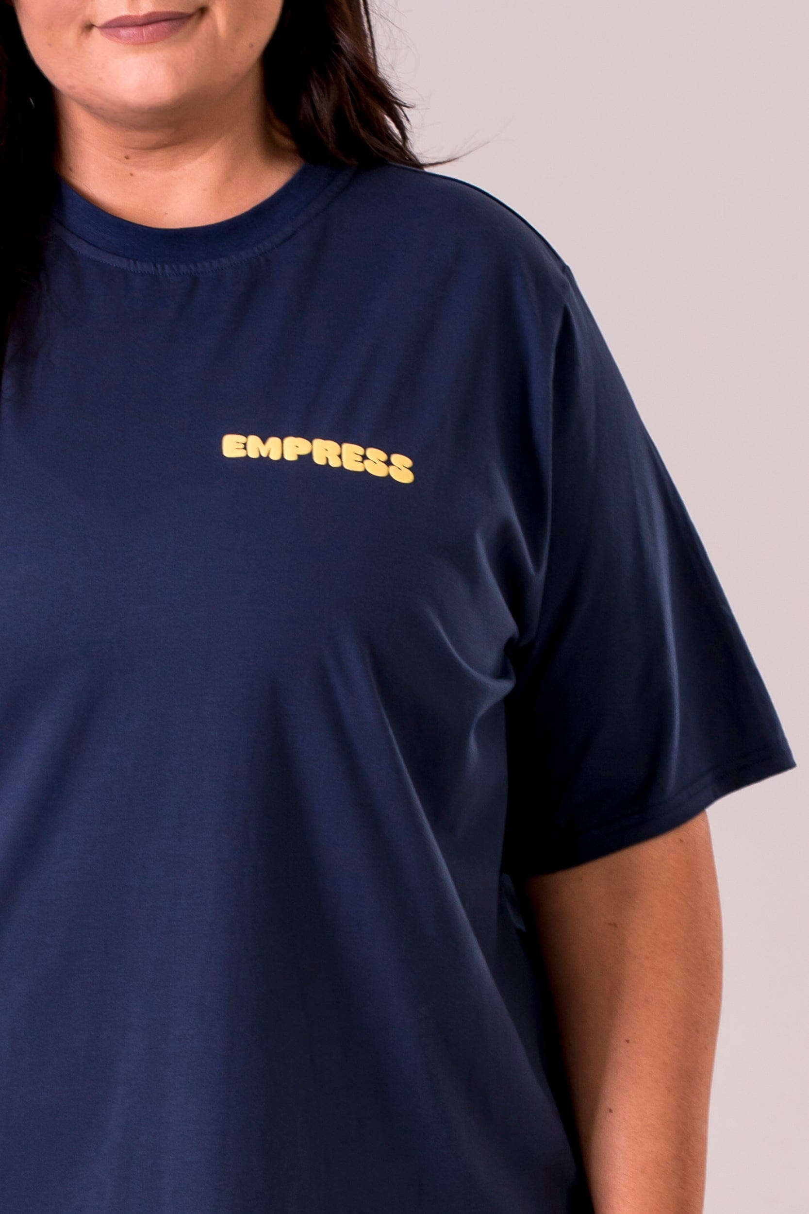 Kindness Navy Oversized T-Shirt