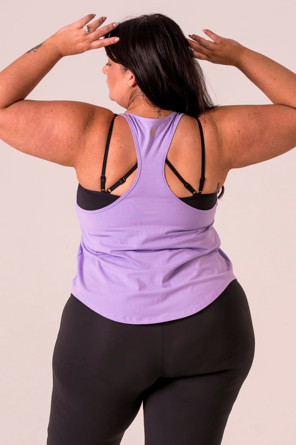 Lavender Racer Tank