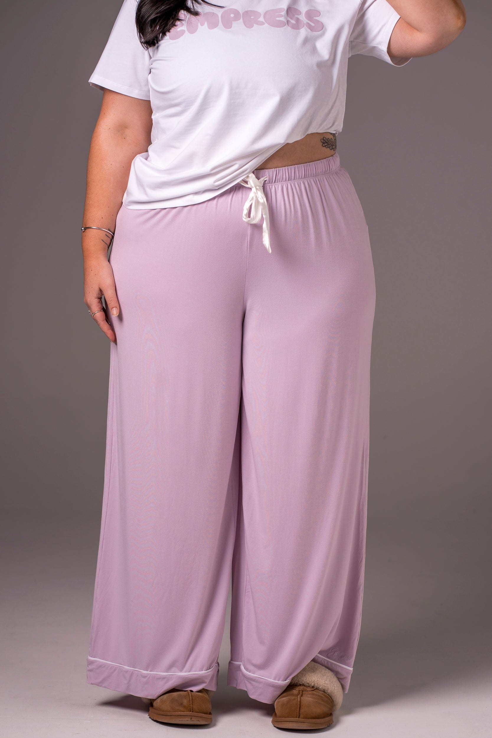 Lilac Bamboo Pyjama Pants