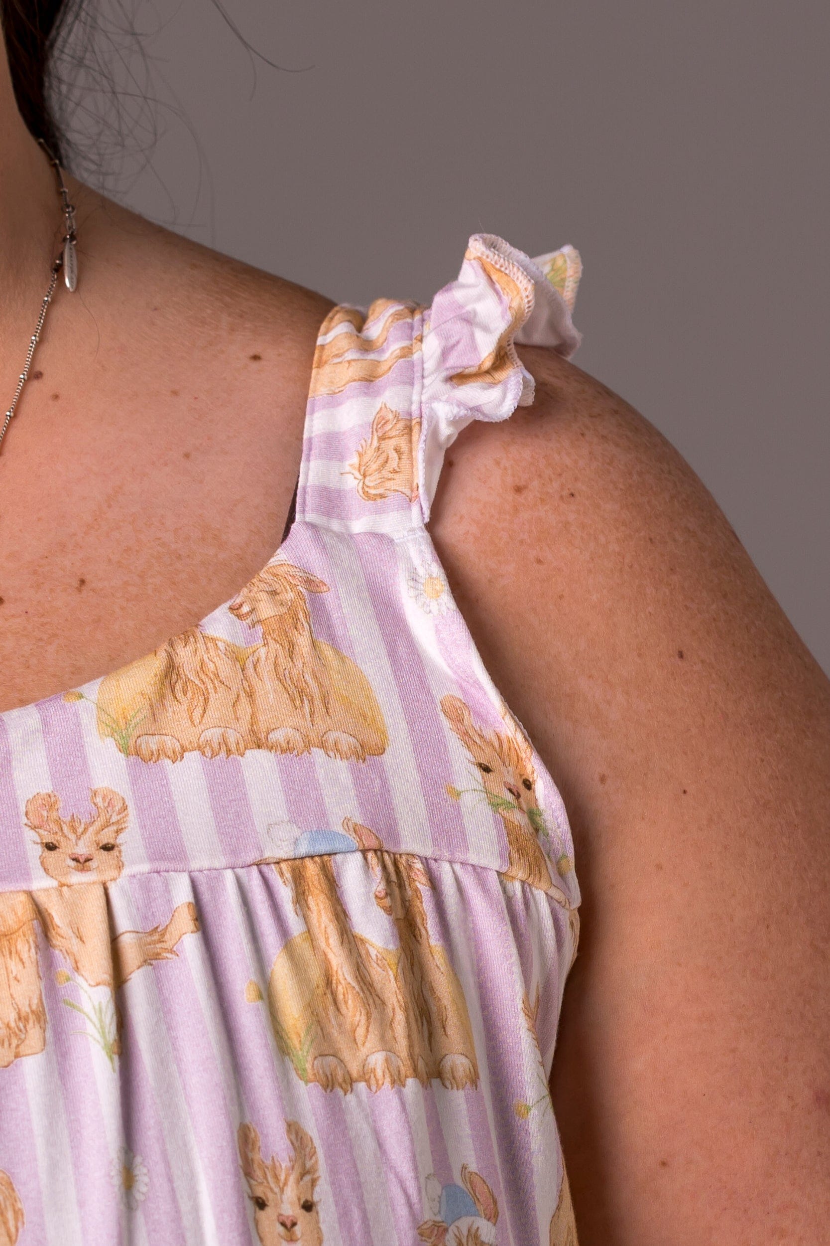 Llama Bamboo Pyjama Dress