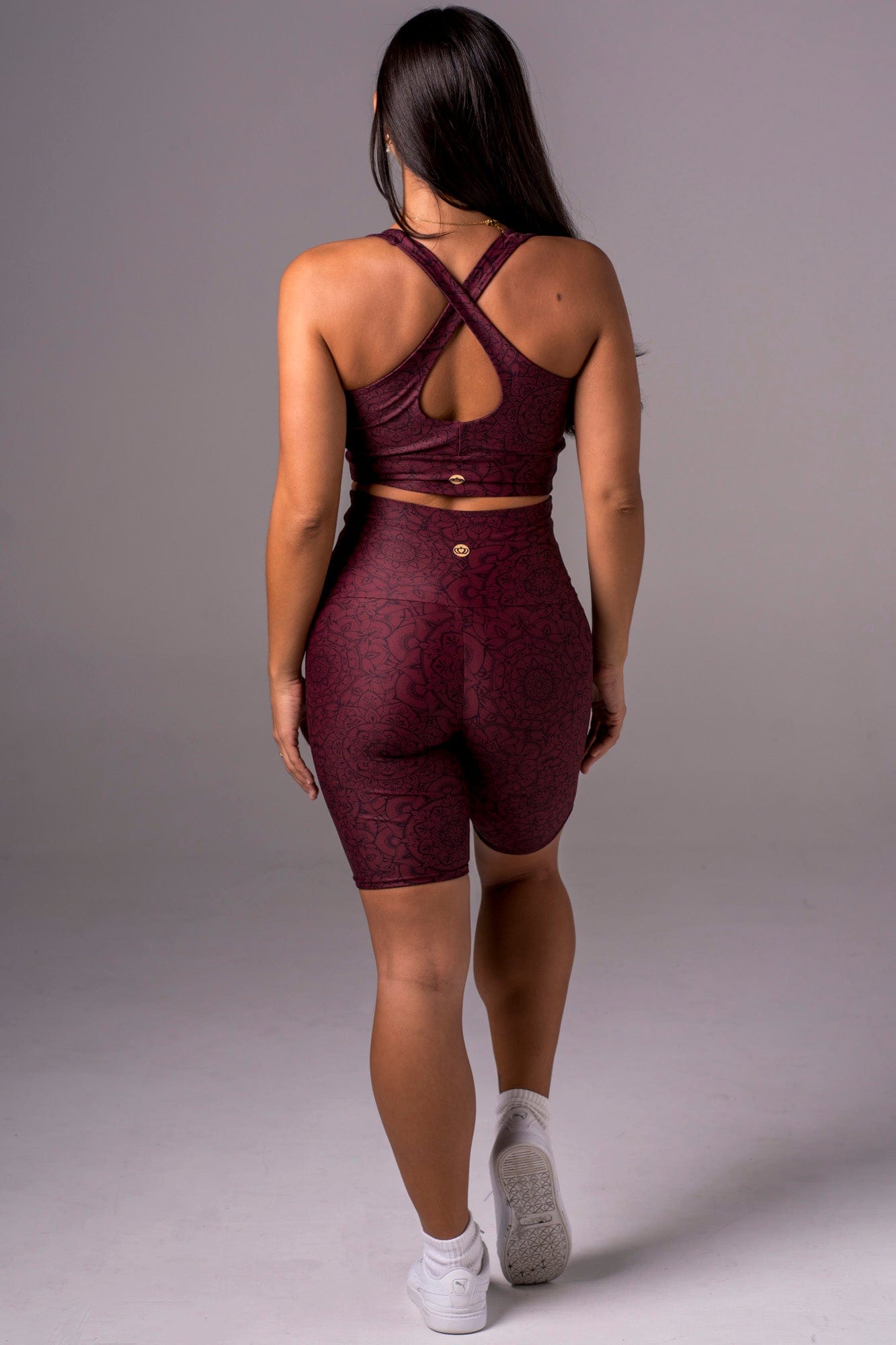 Mandala Dynamic Extra High Waisted Bike Shorts