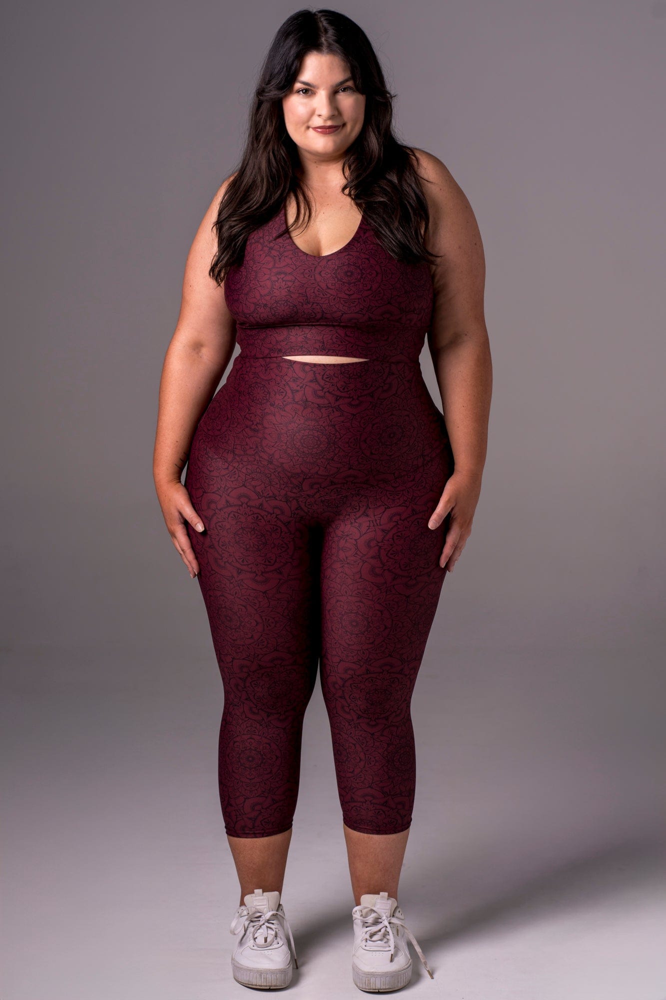 Mandala Dynamic Extra High Waisted Capri Leggings