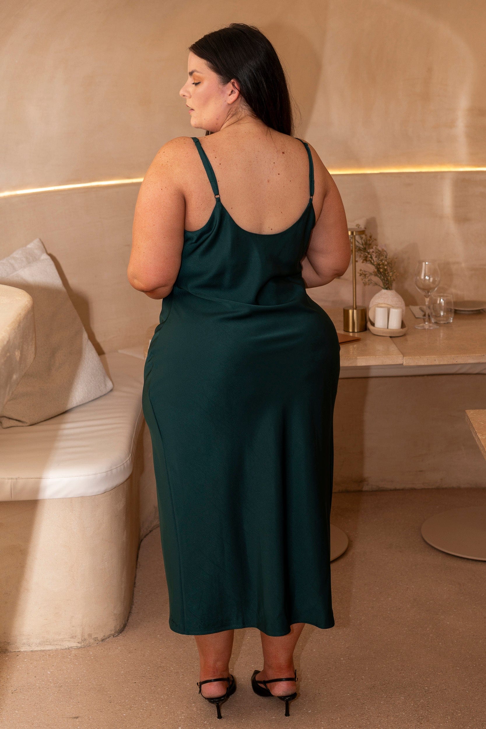 Margarita Cowl Neck Dress