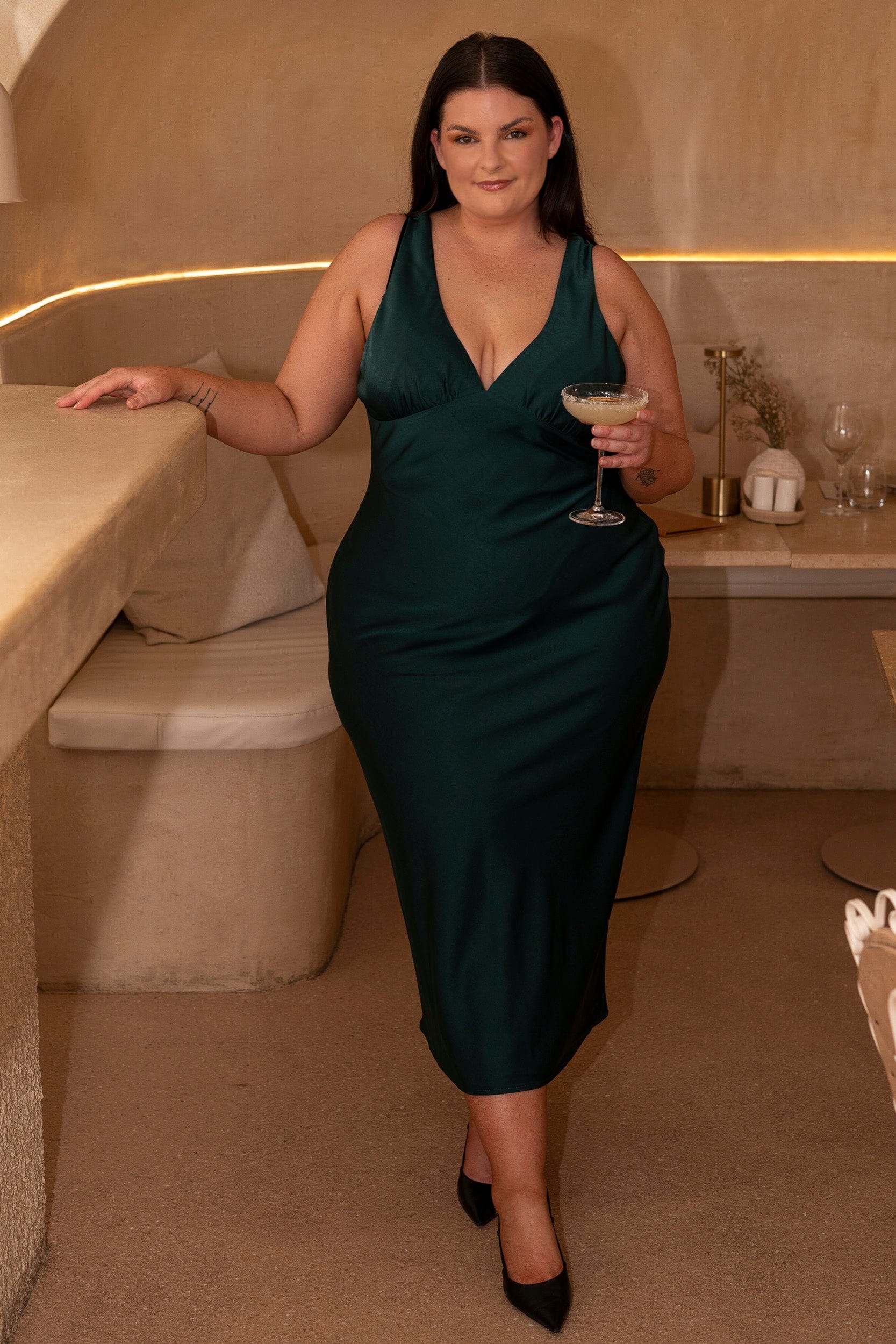 Margarita V Neck Dress