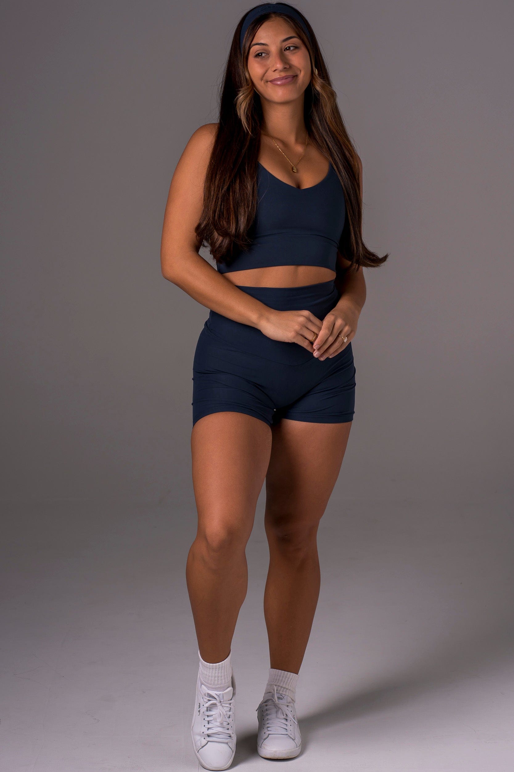Midnight Dynamic High Waisted Shorties
