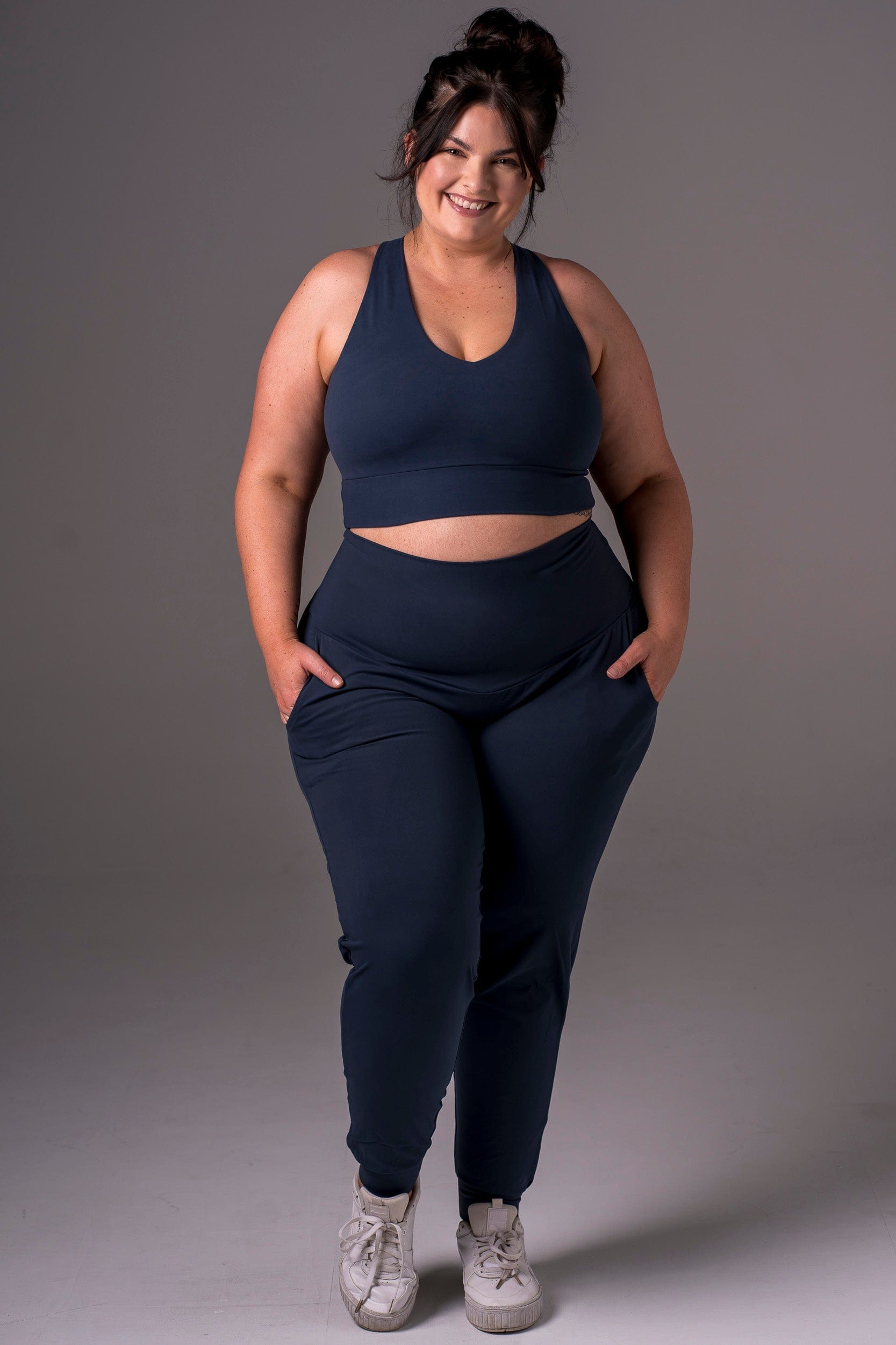Midnight Luxe Long Jogger