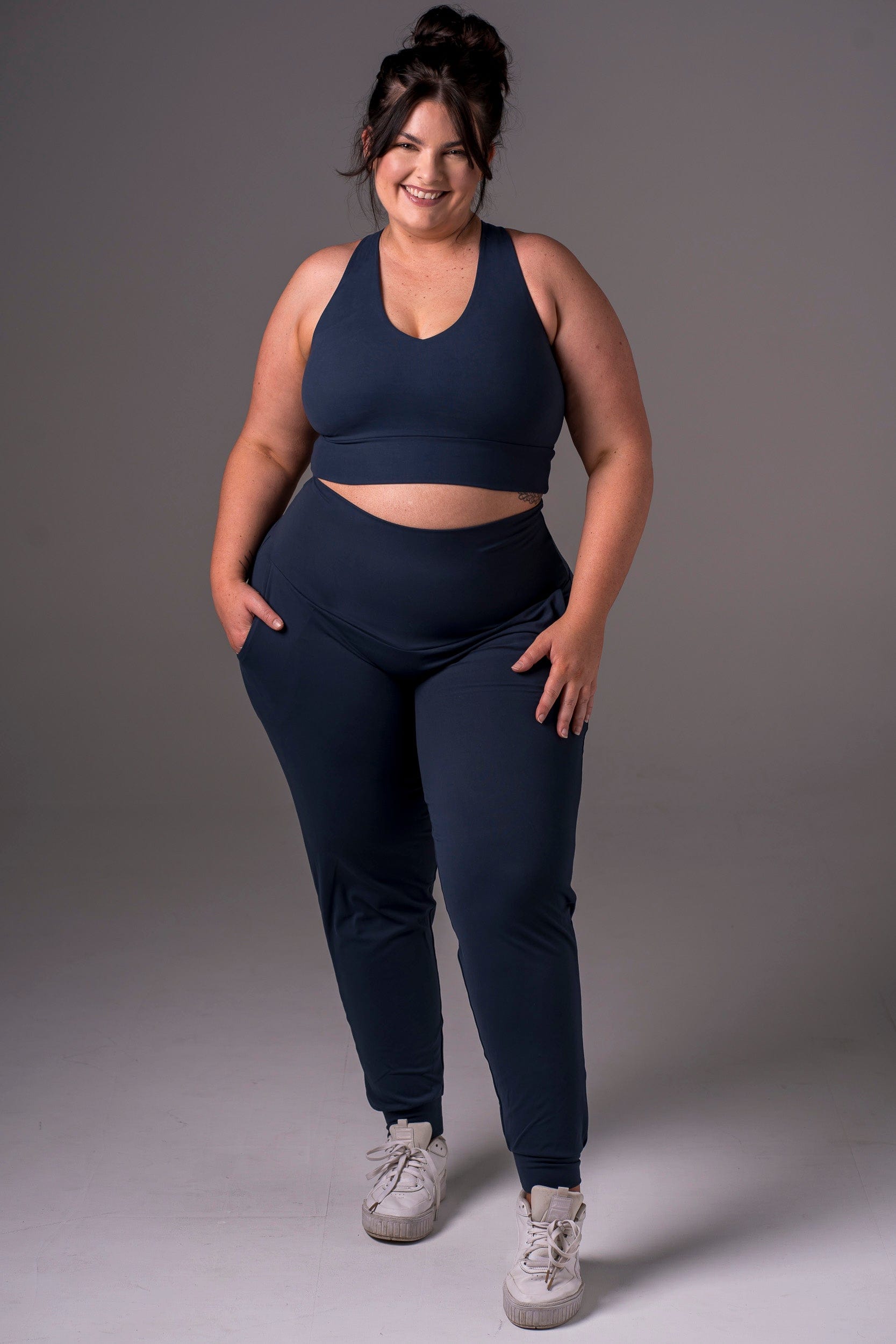 Midnight Luxe Long Jogger