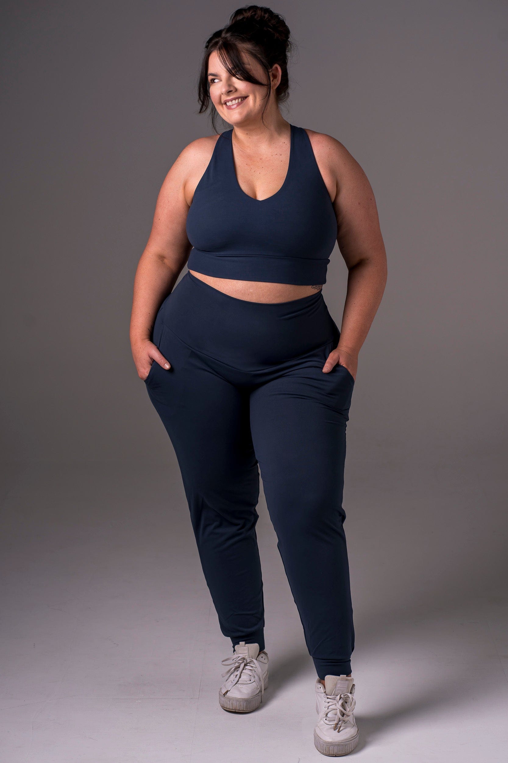 Midnight Luxe Long Jogger