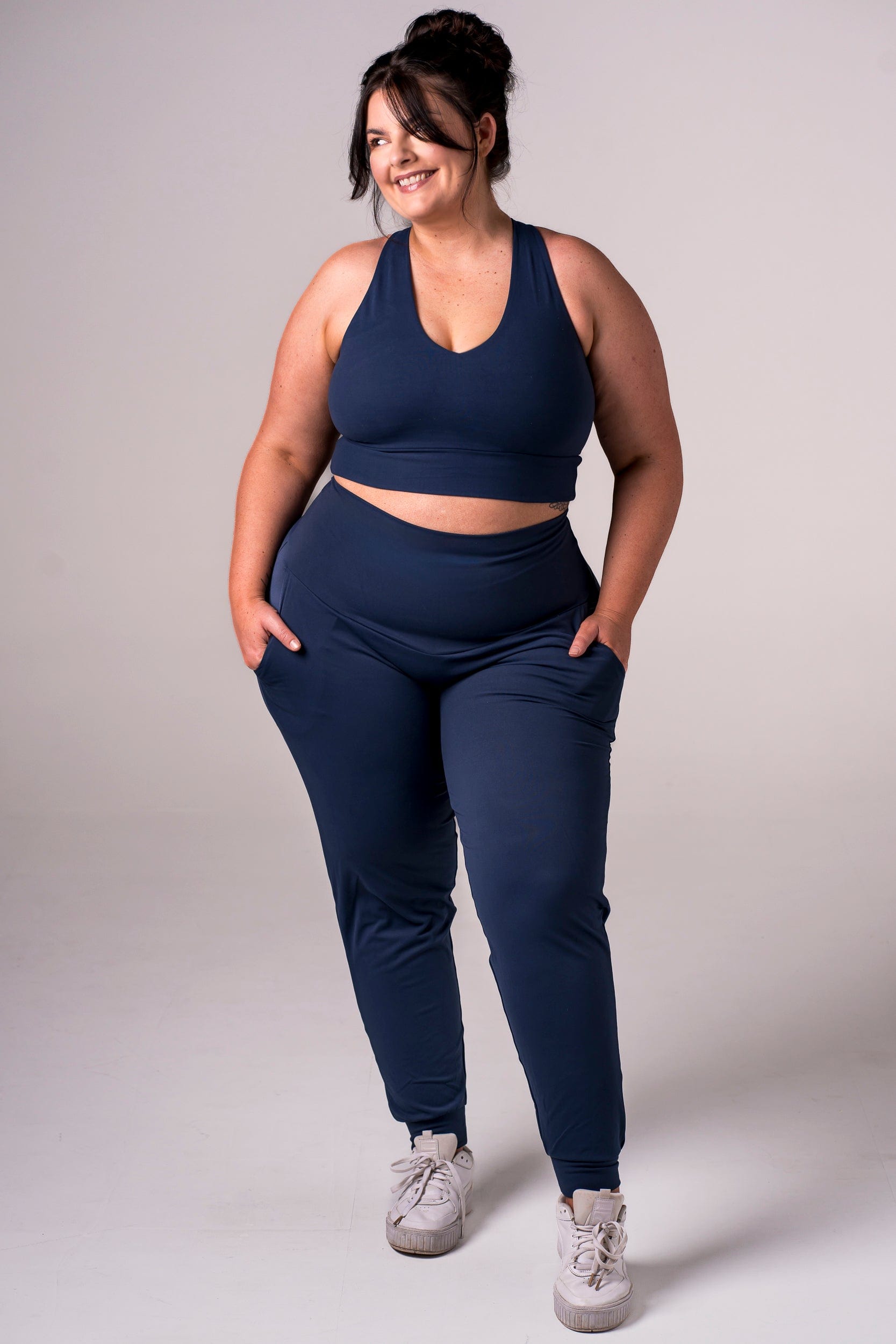 Midnight Luxe Long Jogger