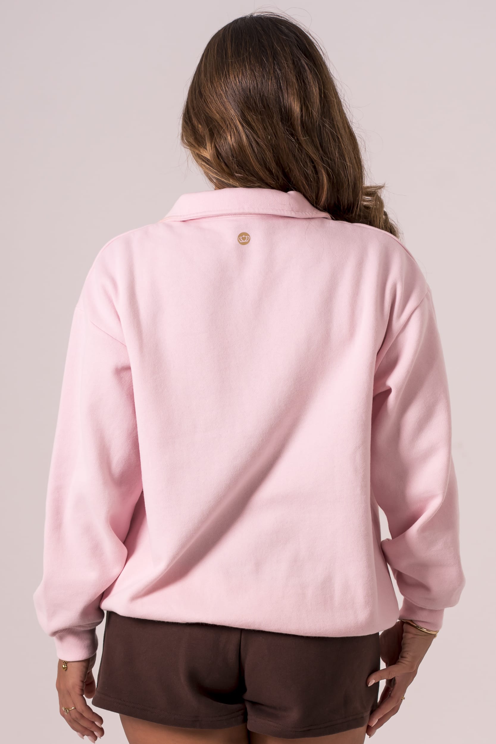 Milkshake Quarter Zip Sweater