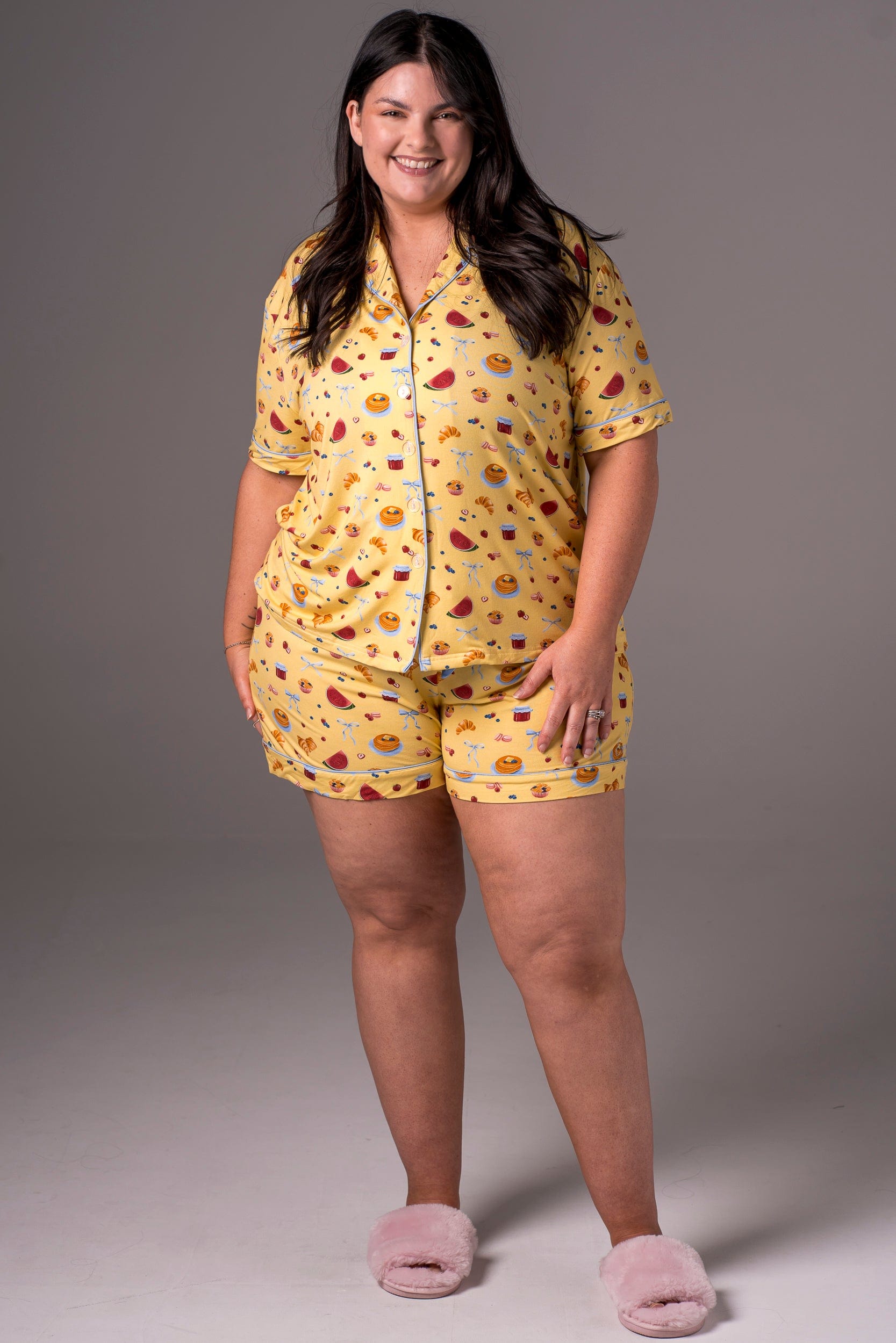 Morning Sunshine Bamboo Pyjama Shorts