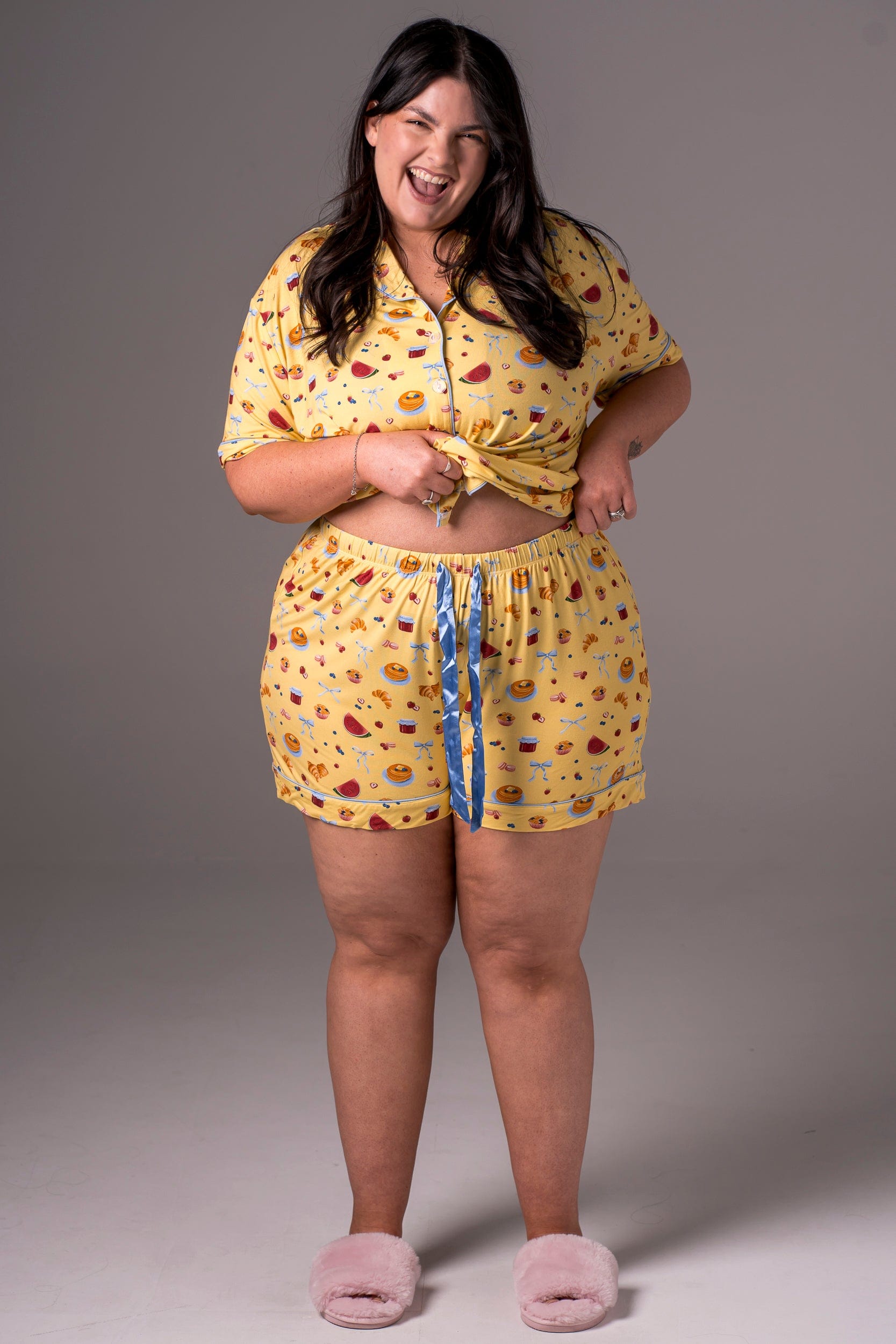 Morning Sunshine Bamboo Pyjama Shorts