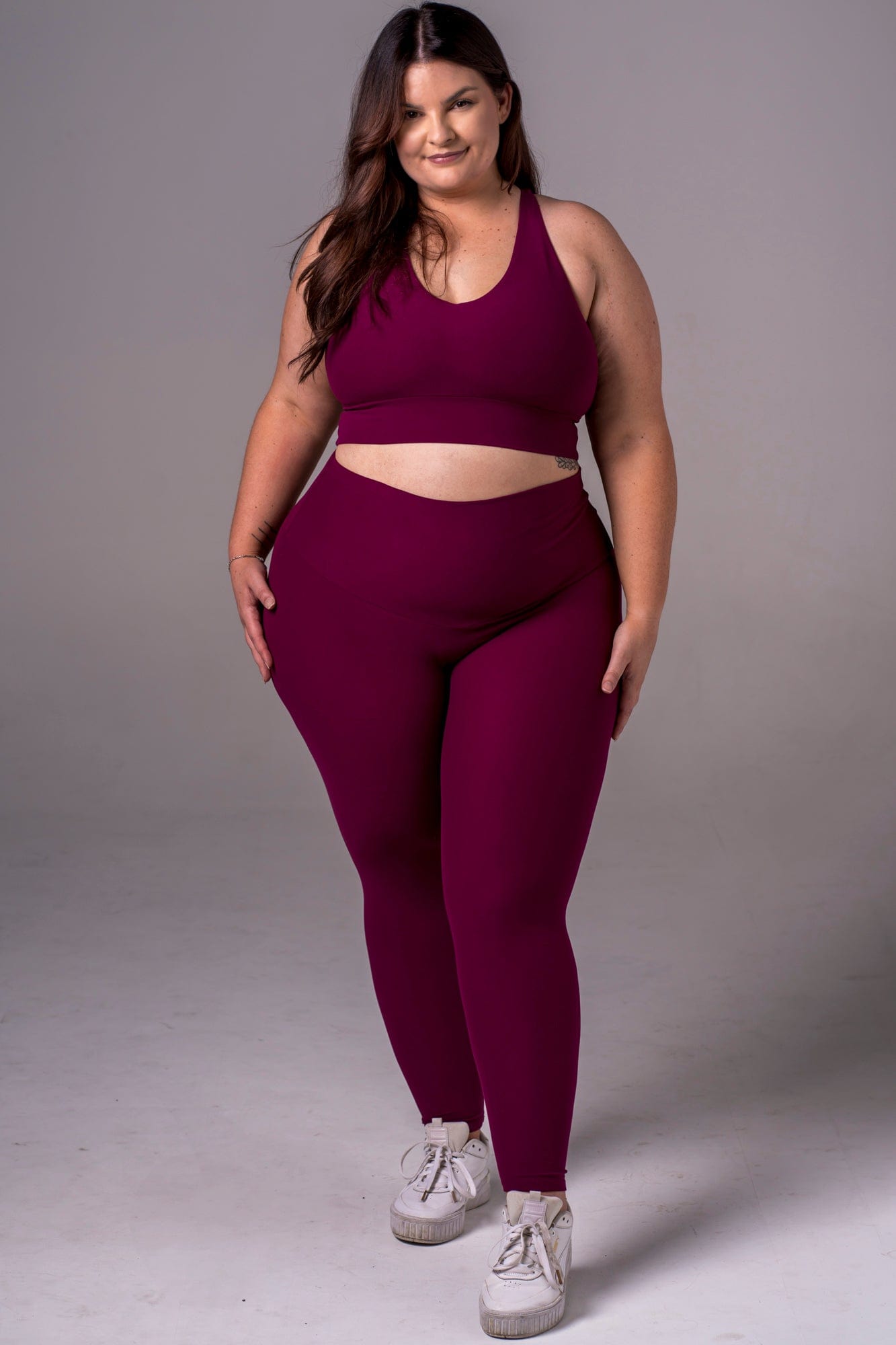 Mulberry Dynamic High Waisted Ankle Biter Leggings