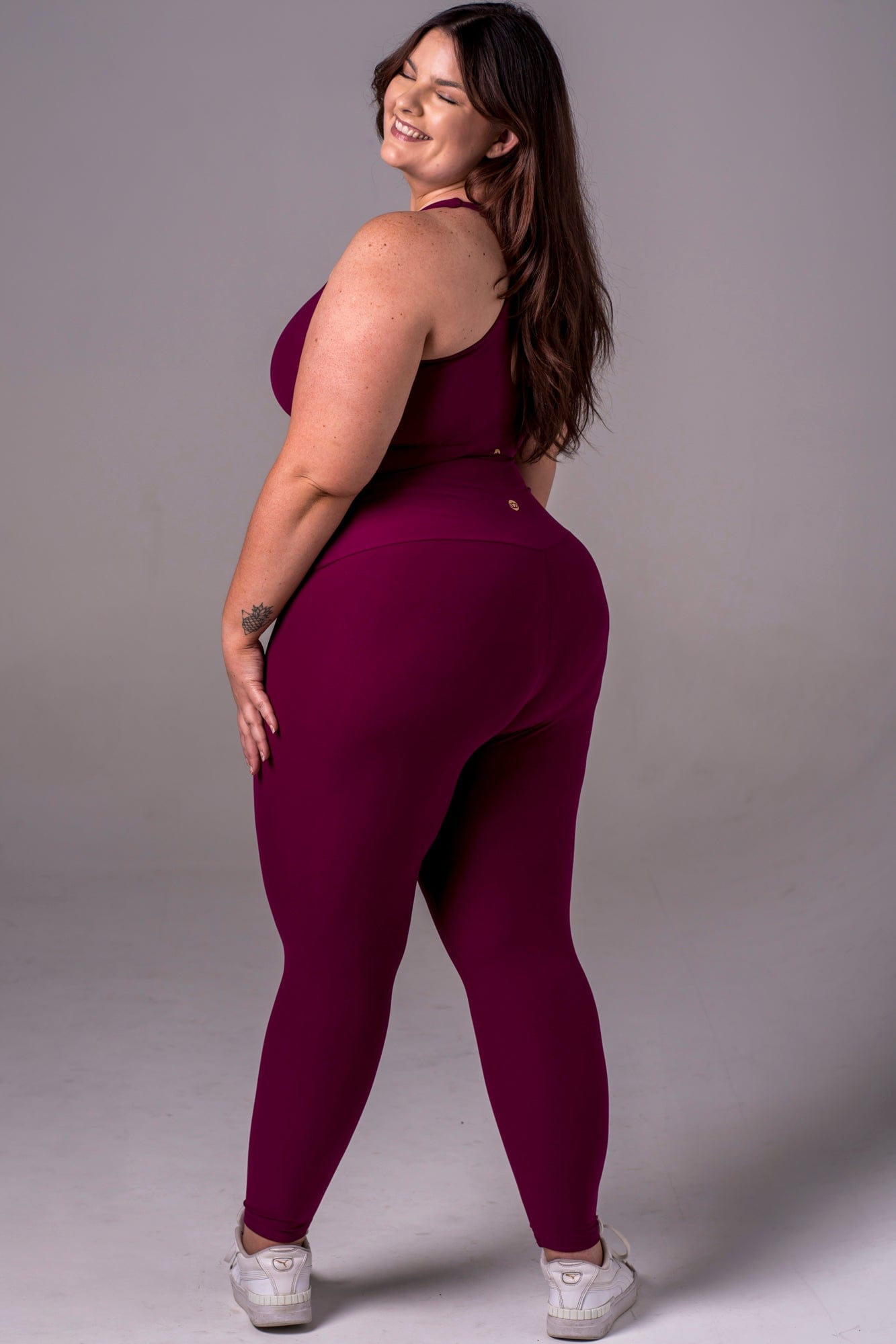 Mulberry Dynamic High Waisted Ankle Biter Leggings