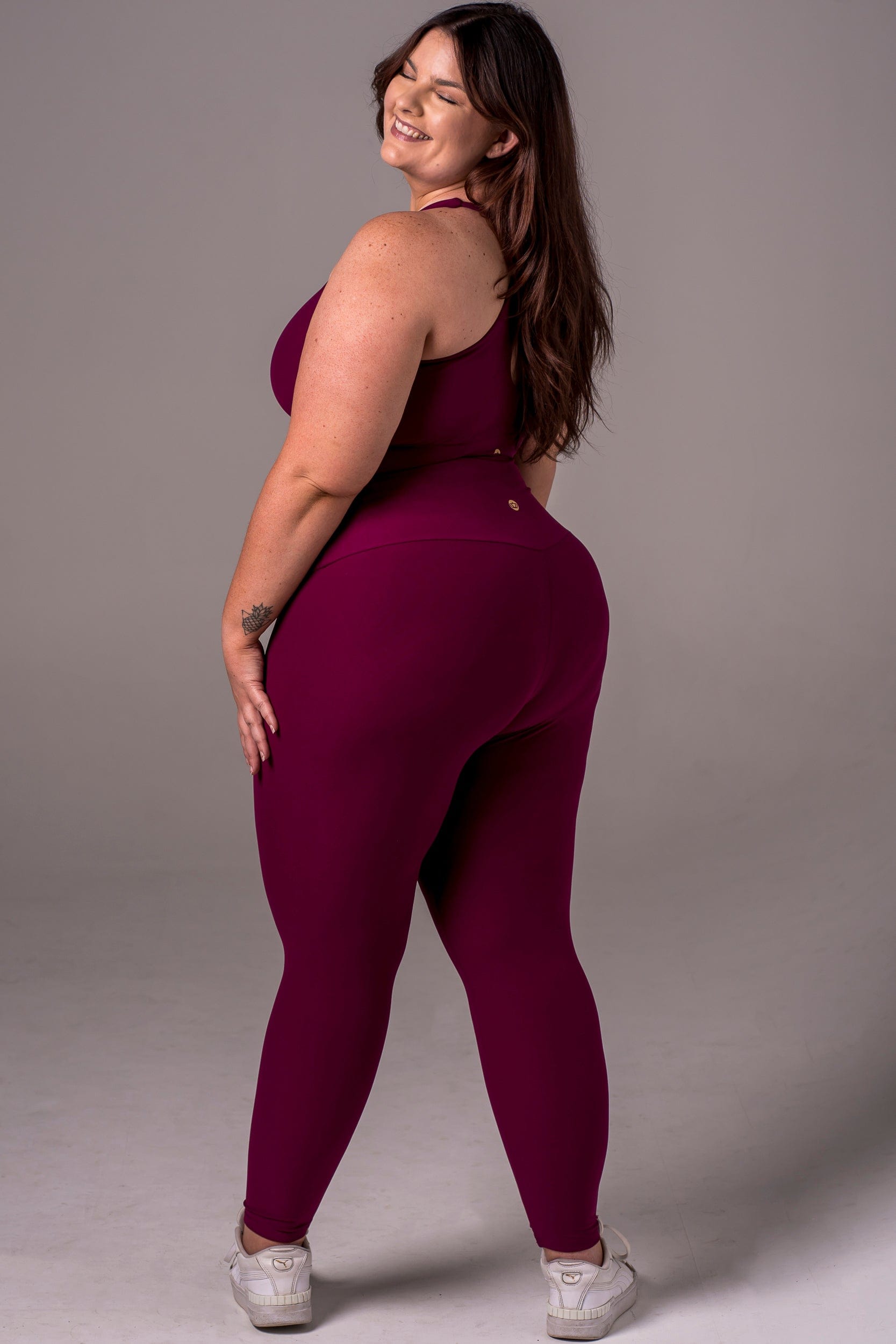 Mulberry Dynamic High Waisted Ankle Biter Leggings