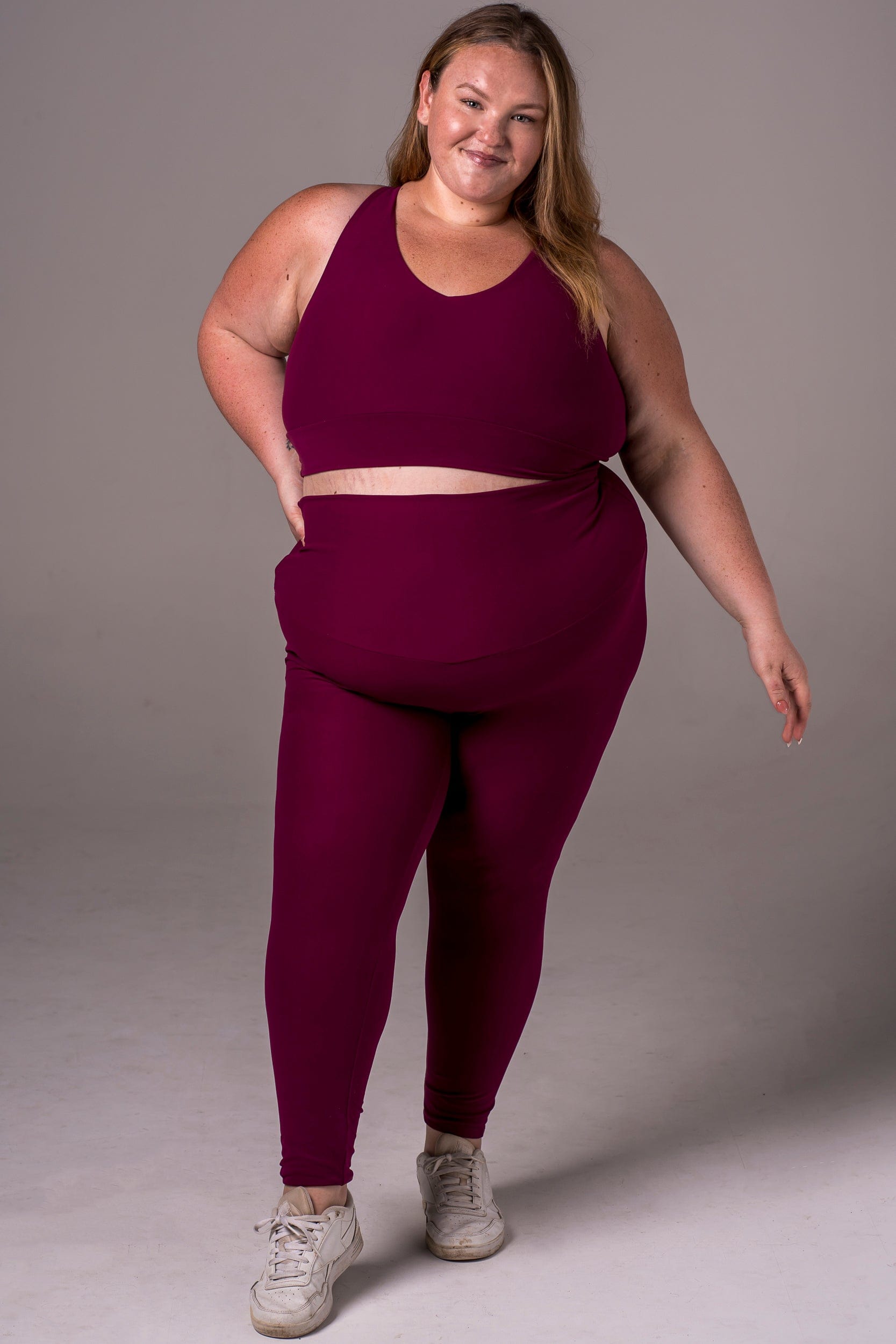 Mulberry Dynamic High Waisted Ankle Biter Leggings