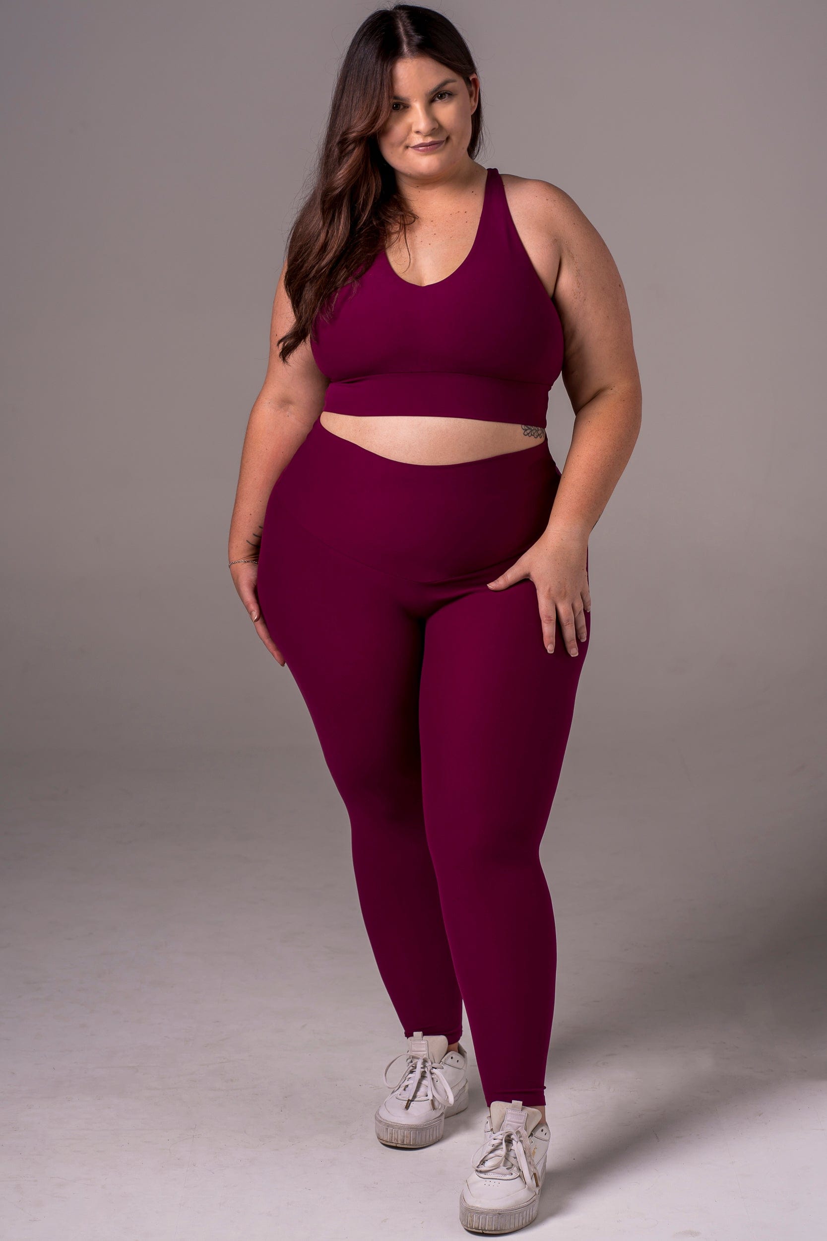 Mulberry Dynamic High Waisted Ankle Biter Leggings