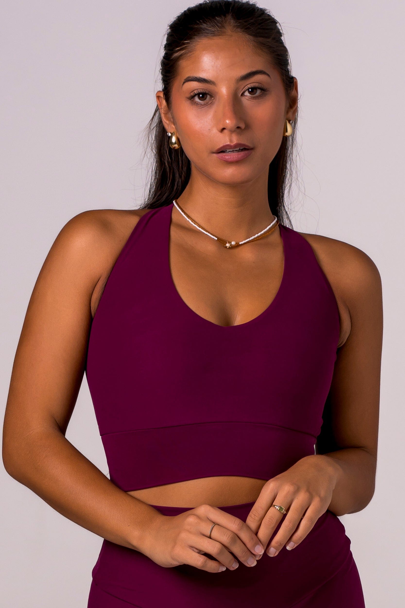 Mulberry Dynamic Sports Crop