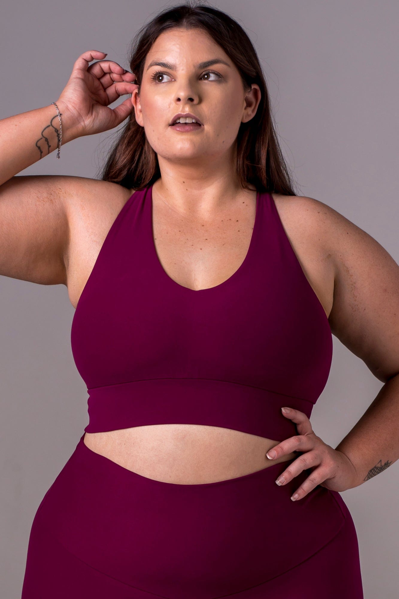 Mulberry Dynamic Sports Crop