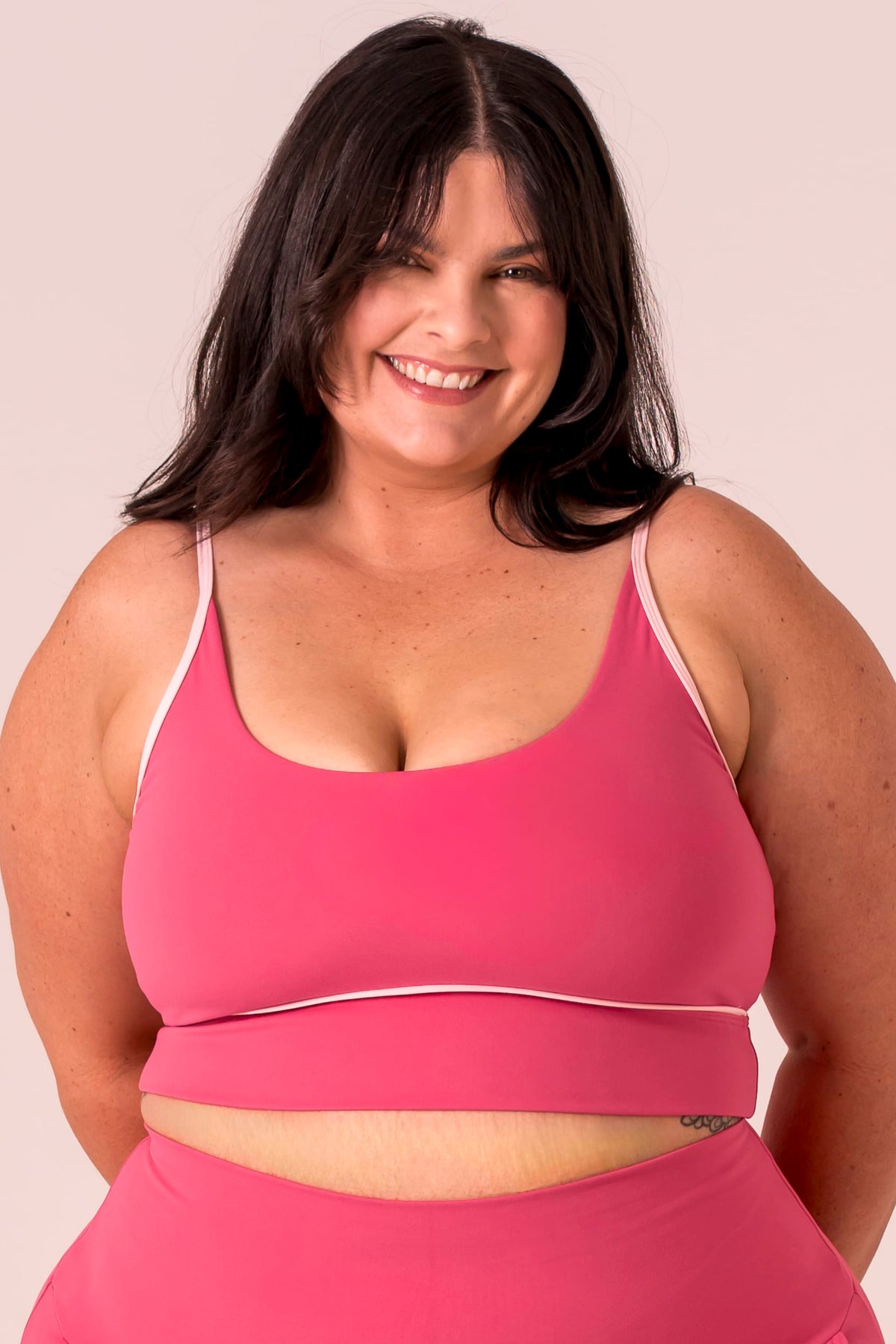 Raspberry Duo Luxe Cleo Crop