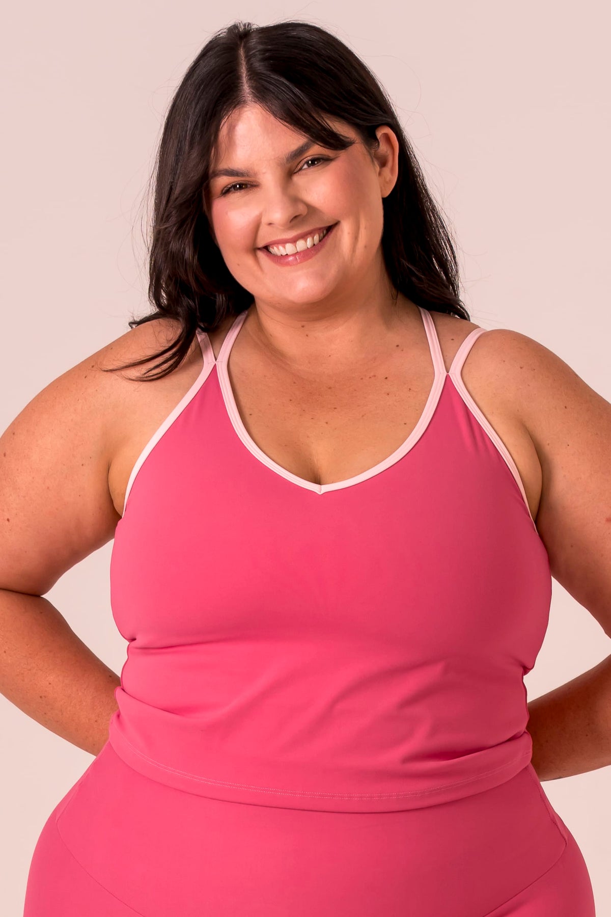 Raspberry Duo Luxe Sienna Tank