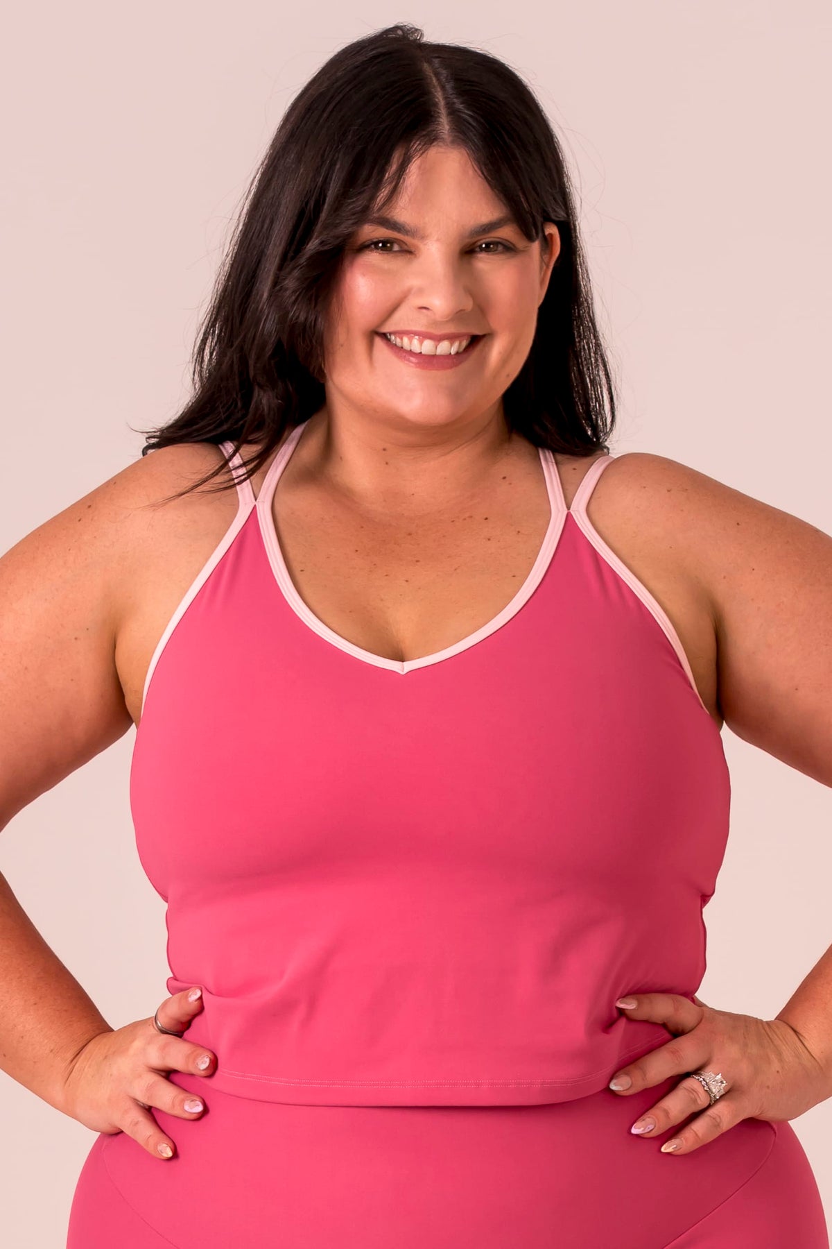 Raspberry Duo Luxe Sienna Tank