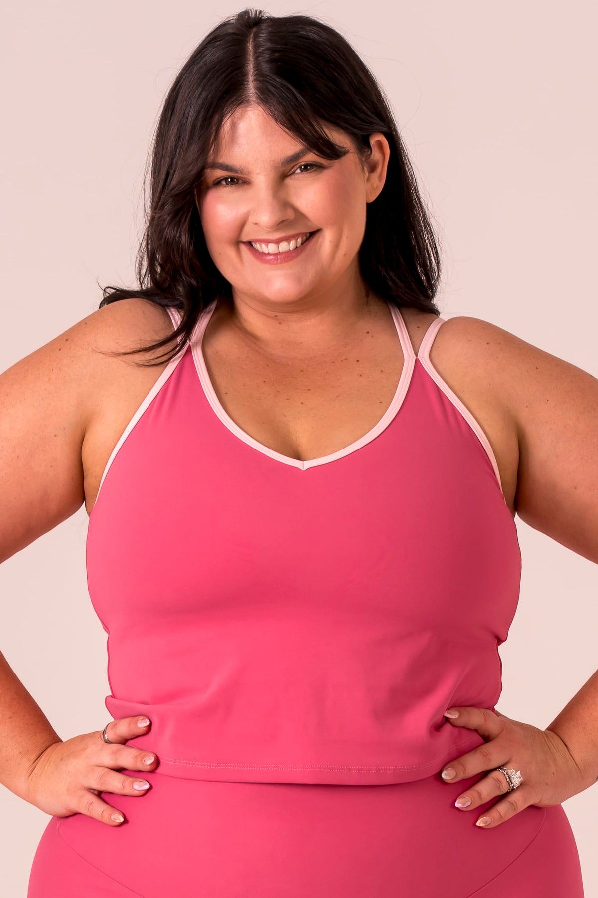Raspberry Duo Luxe Sienna Tank
