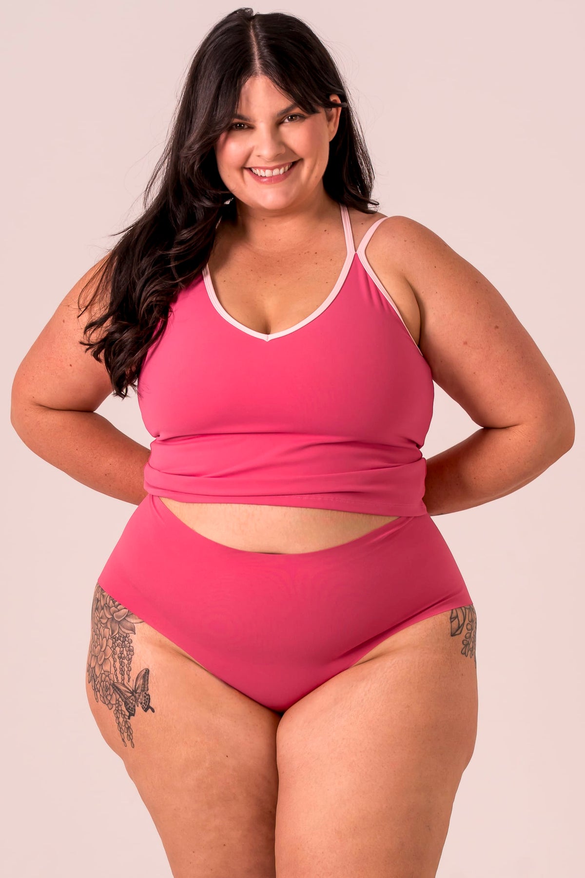 Raspberry Luxe Brief Underwear 3 Pack