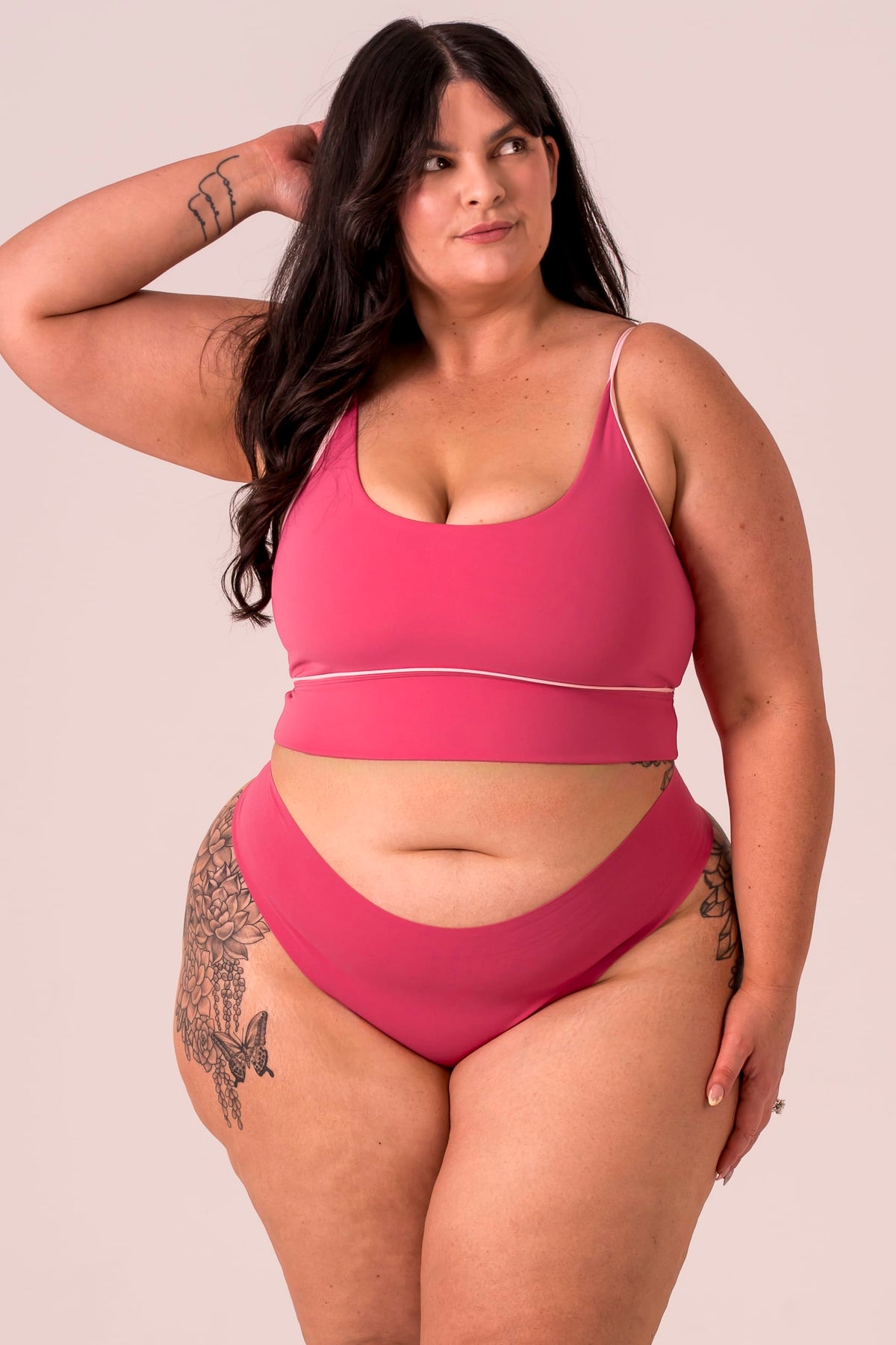 Raspberry Luxe Underwear 3 Pack
