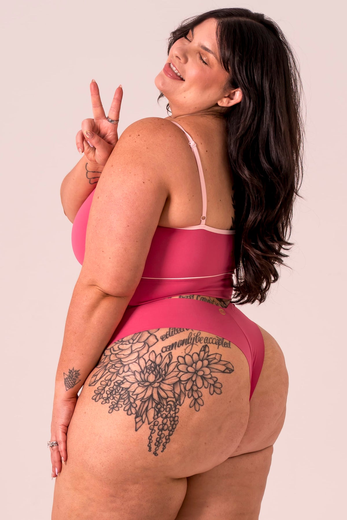 Raspberry Luxe Underwear 3 Pack