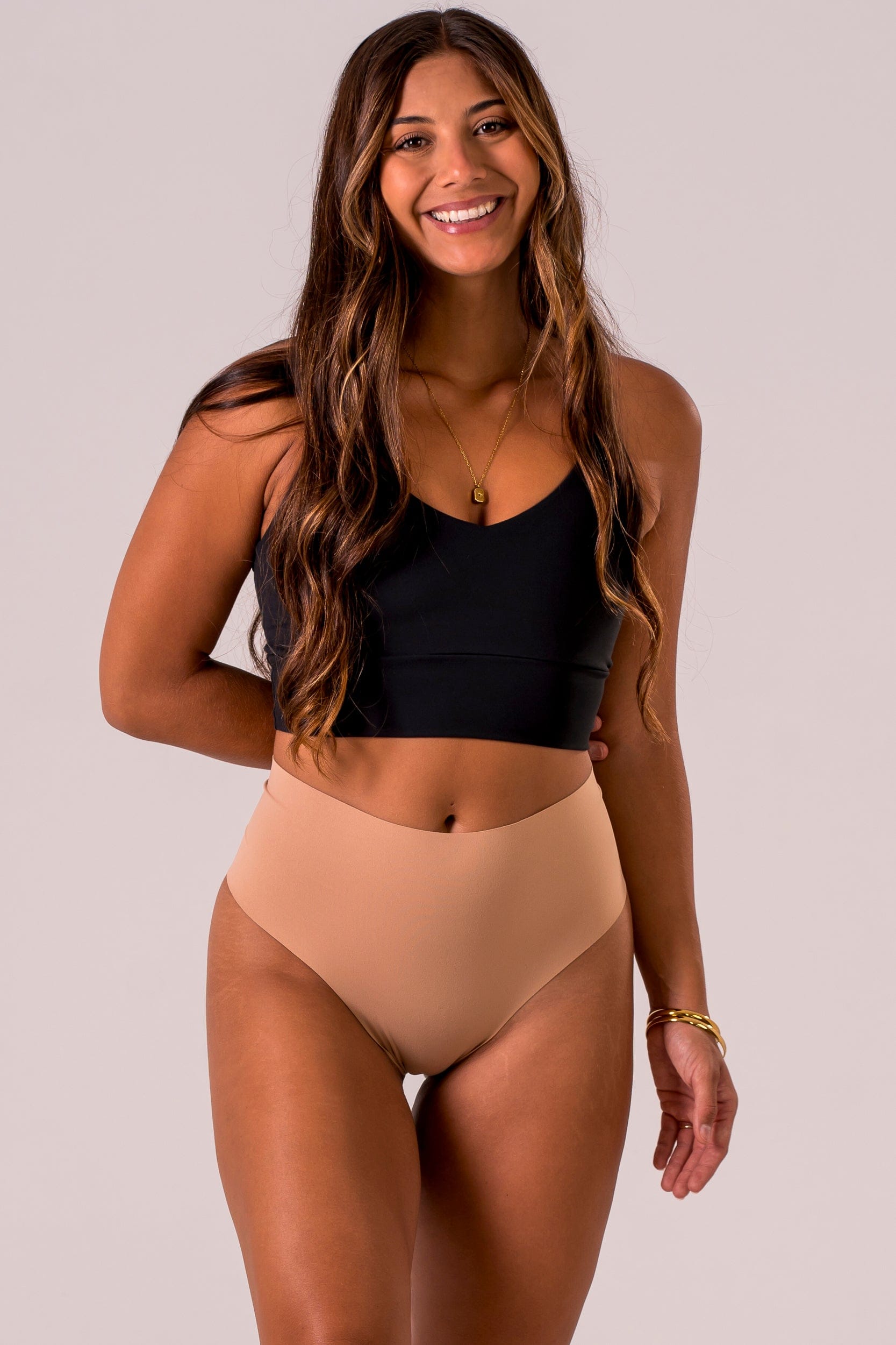 Sand Luxe High Waisted Underwear 3 Pack