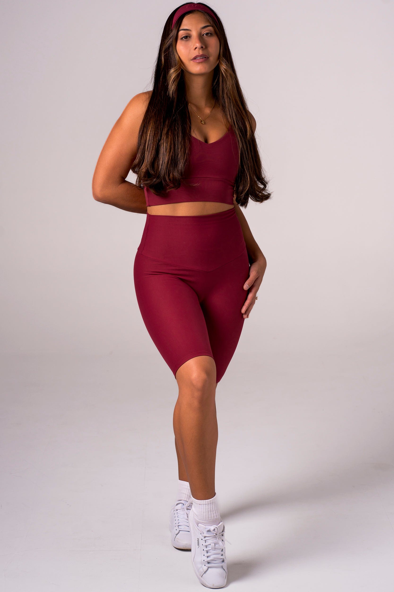 Scarlet Dynamic High Waisted Bike Shorts