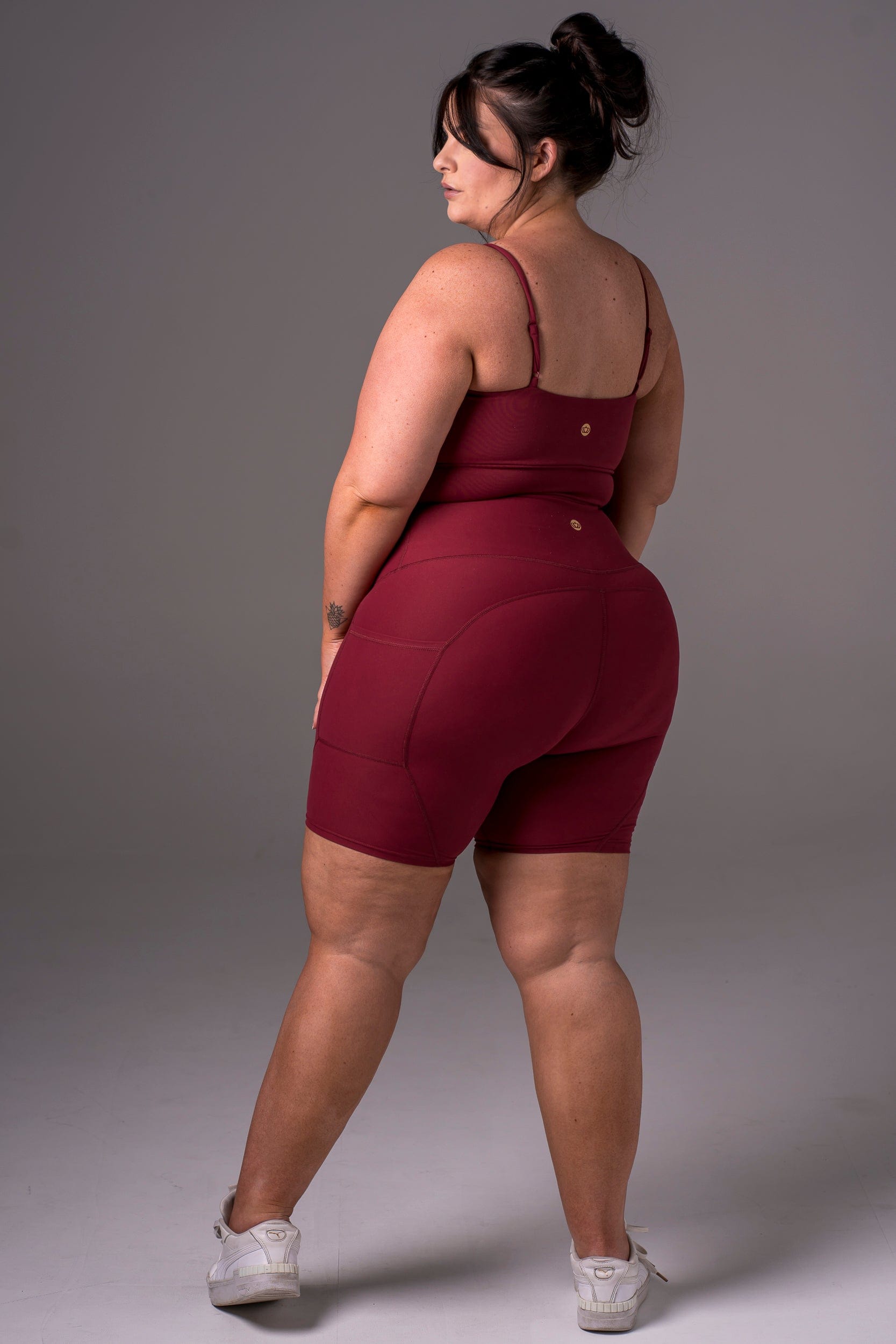Scarlet Dynamic High Waisted Pocket Shaper Booty Shorts