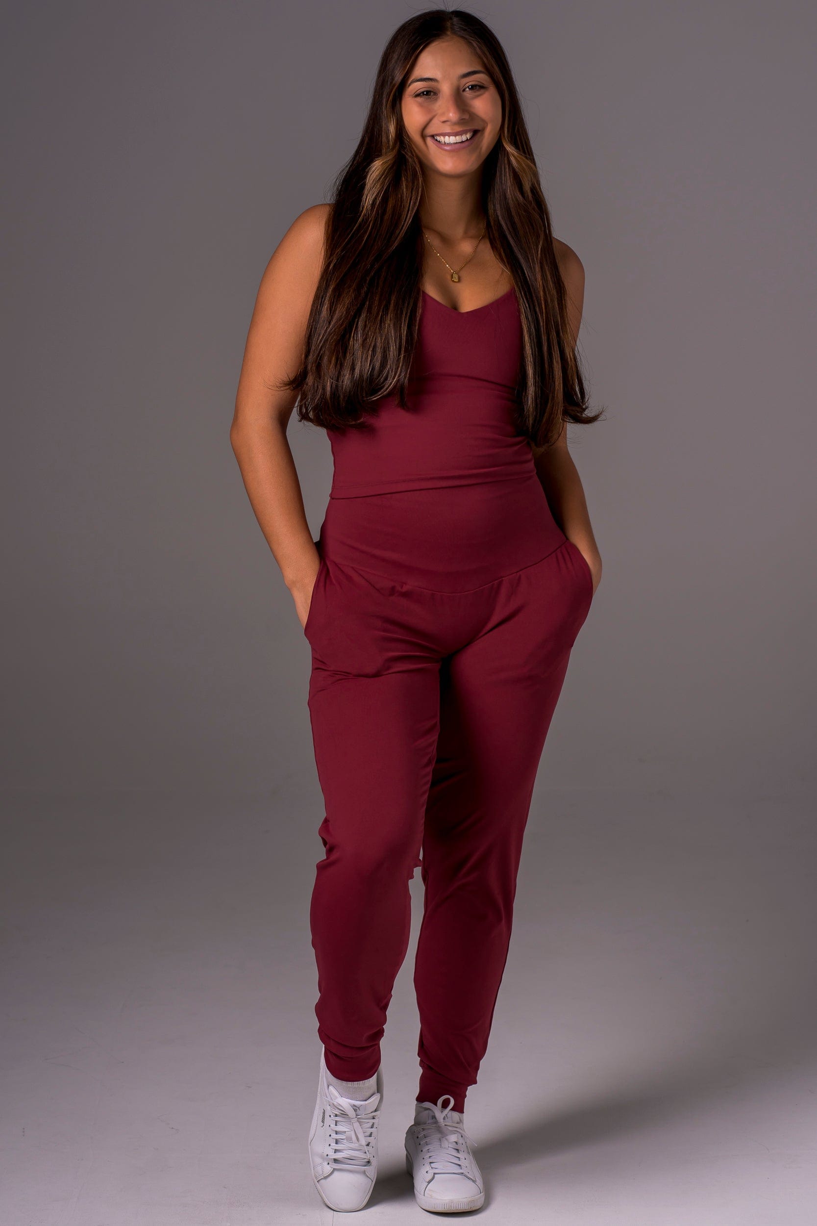 Scarlet Luxe Long Jogger